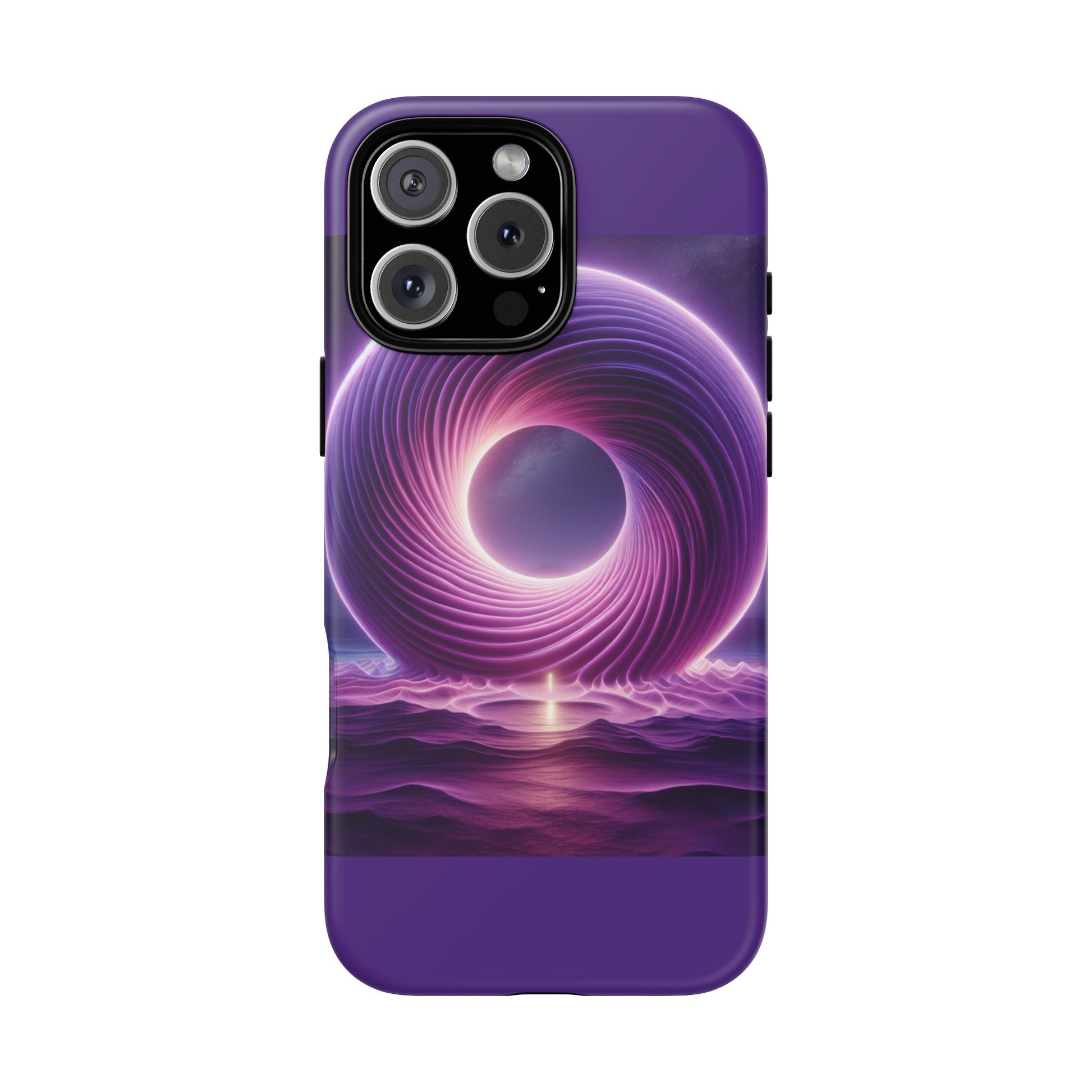Colorful Phone Case with Swirling Design, Tough Phone Cover, Cosmic Phone Protector, Unique Gift for Tech Lovers, Stylish Smartphone Shell