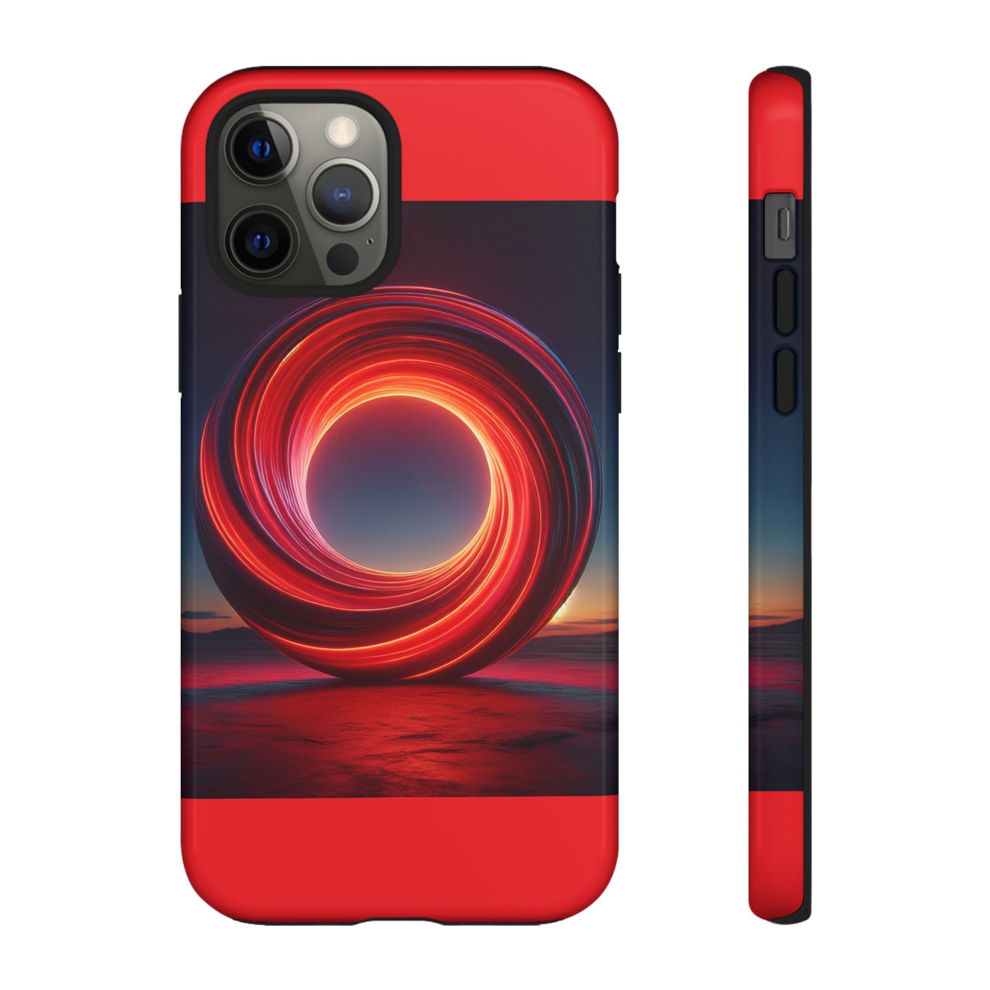 Vibrant Phone Case with Abstract Design, Tough Cases for Tech Lovers, Sleek Protection, Gift for Friends, Customizable Mobile Accessory