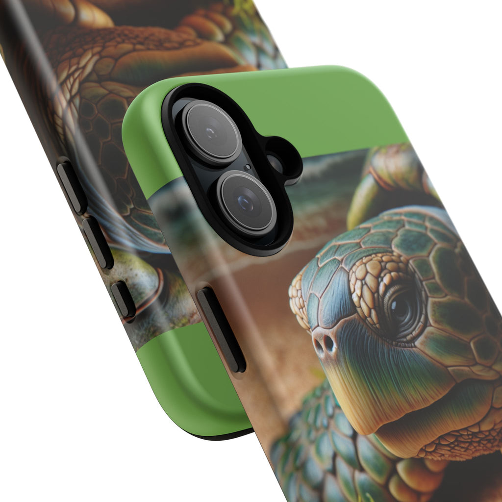 Turtle Phone Case, Sea Life Accessory, Ocean Lover Gift, Nature Inspired Cover, Eco-Friendly Protection