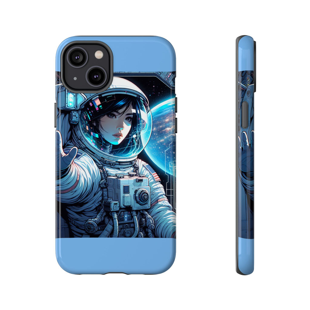 Astronaut Phone Case, Space-Themed Tough Case, Unique Gift for Science Lovers, Trendy Protection for Smartphones, Cool Tech Accessories