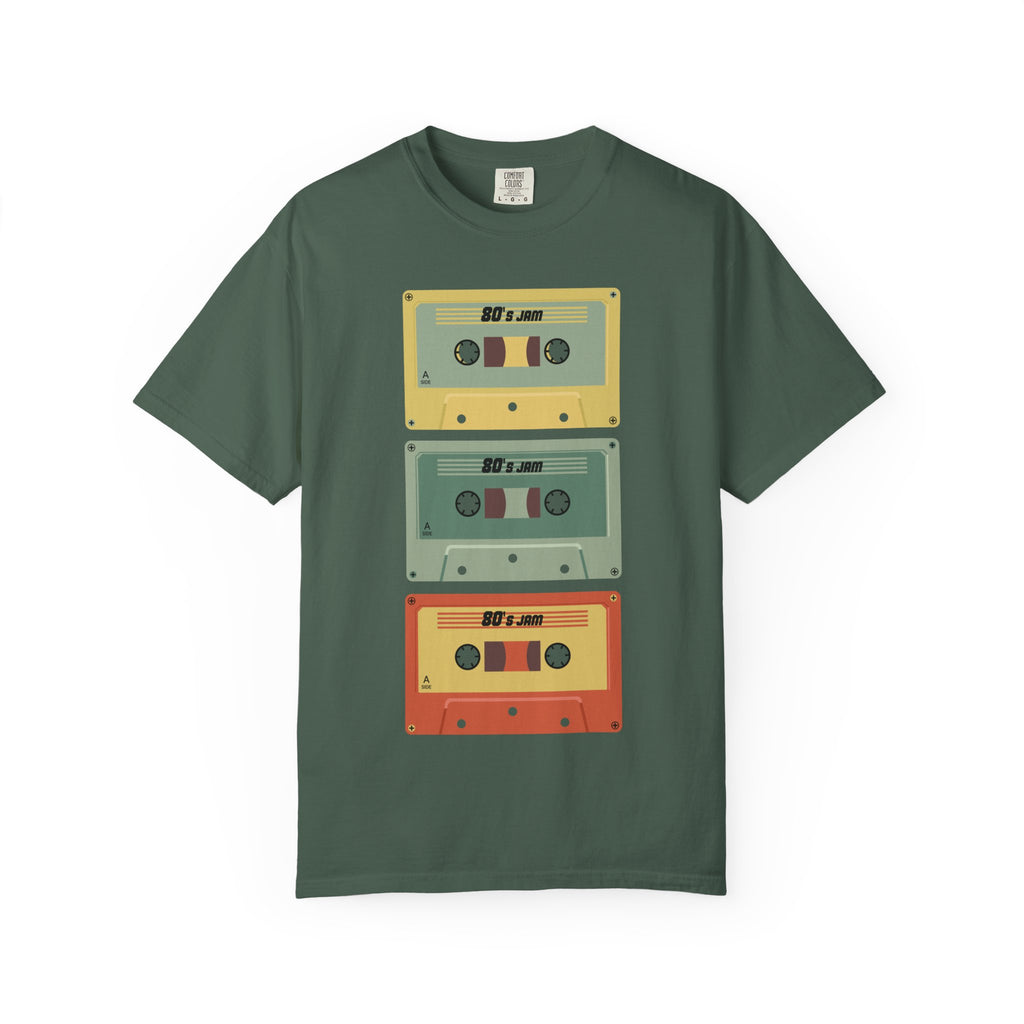Retro Cassette Tape T-shirt, Vintage Music Tee, 80s Style Shirt, Casual Wear, Music Lover Gift, Unisex Graphic Tee
