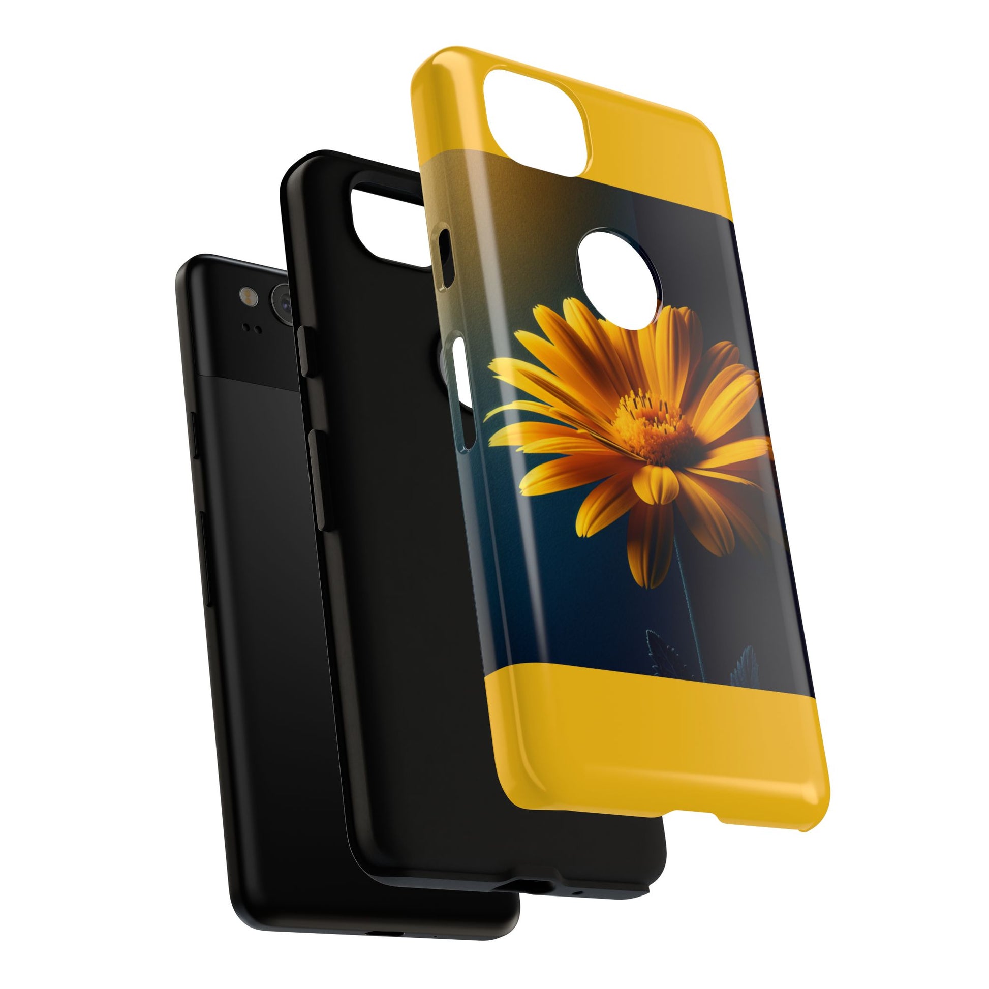 Bright Floral Phone Case | Tough Cases for Nature Lovers, Flower Design, Protective Cover, Gift for Her, Spring Accessories