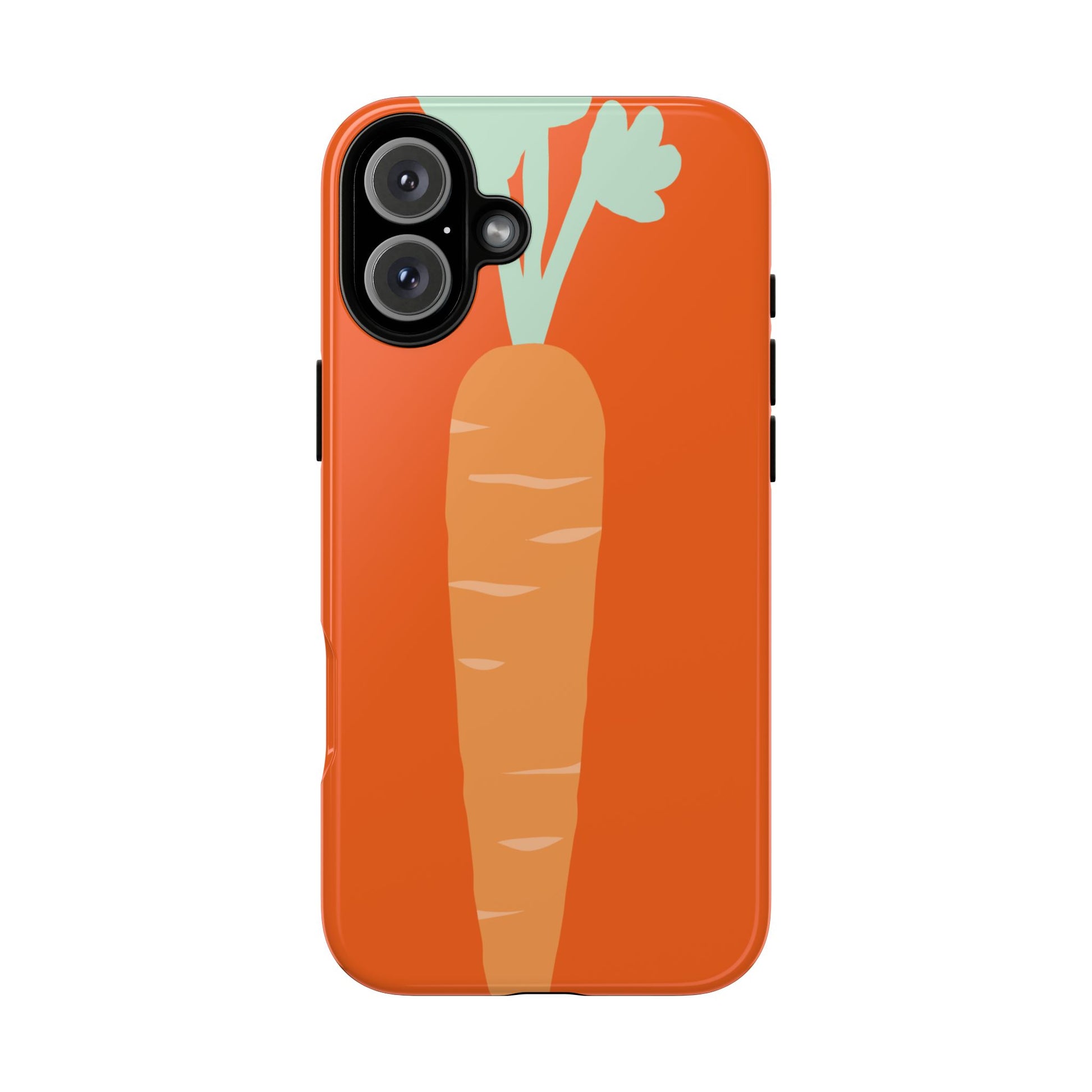 Tough Cases Carrot Phone Case, Cute Smartphone Cover, Fun Gift for Garden Lovers, Fall Decor, Vegan Accessories, Colorful Case