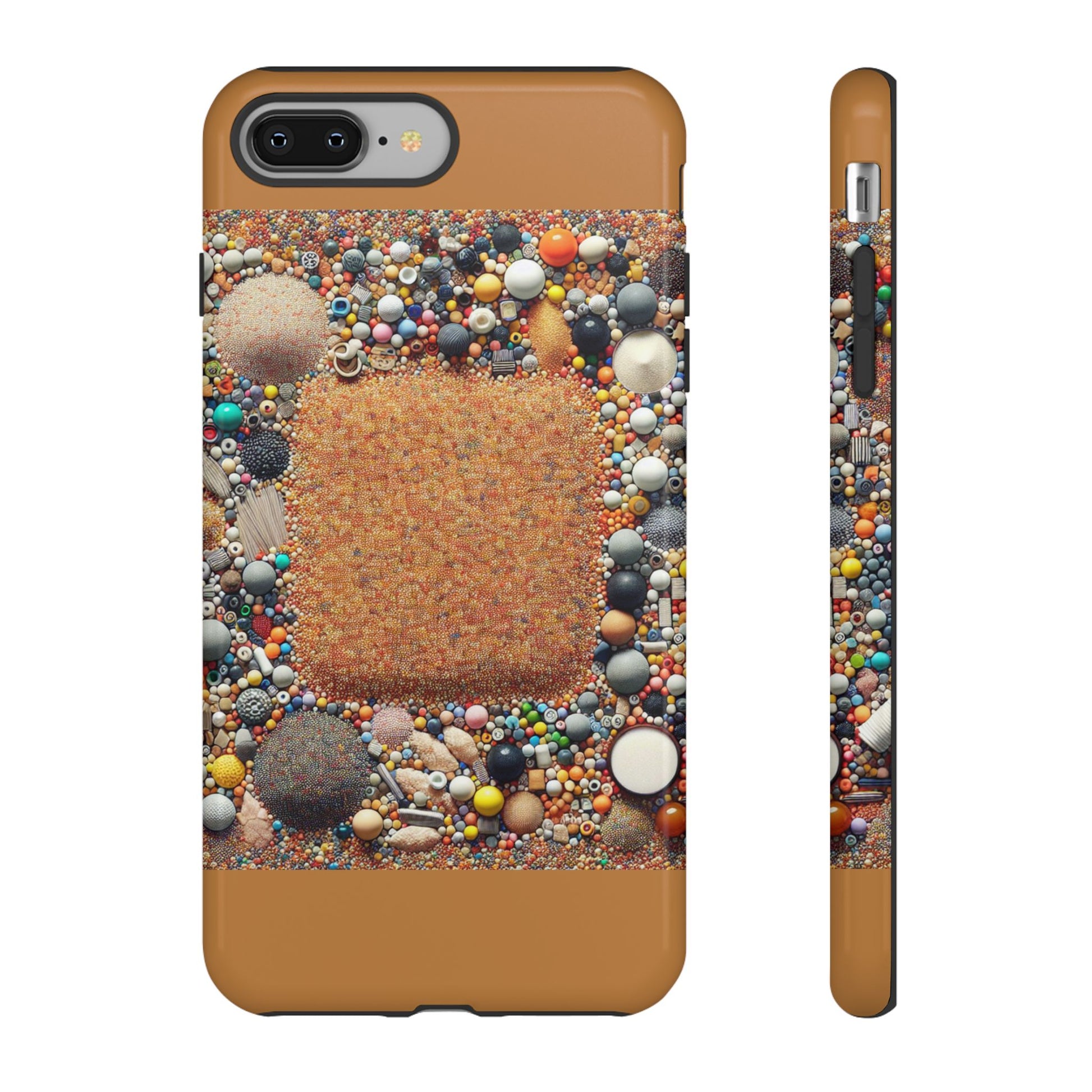Colorful Phone Case with Unique Texture, Tough Case, Phone Accessory, Trendy Design, Gift for Tech Lovers, Durable Protection