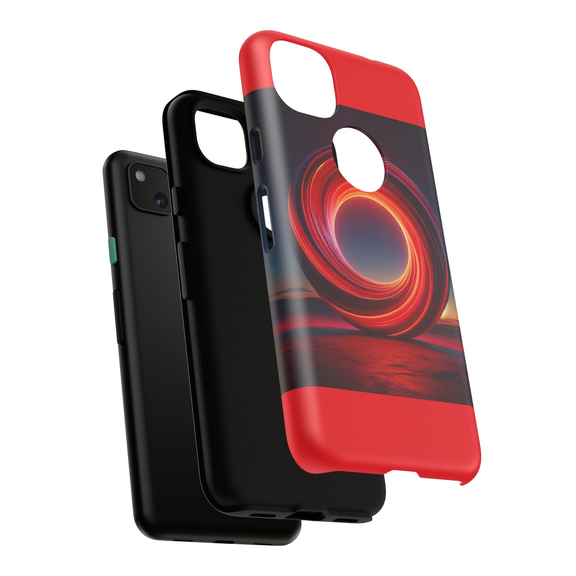 Vibrant Phone Case with Abstract Design, Tough Cases for Tech Lovers, Sleek Protection, Gift for Friends, Customizable Mobile Accessory