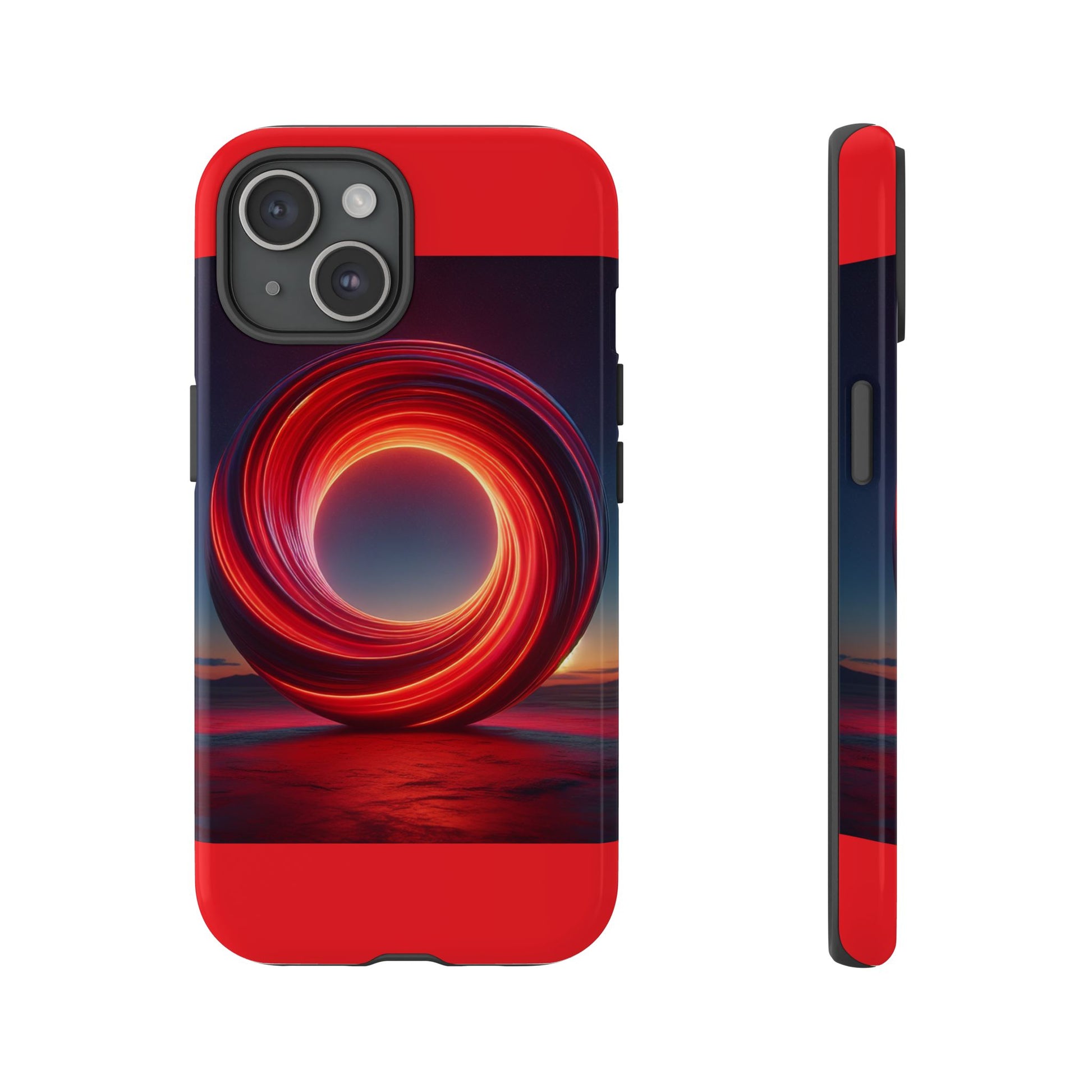 Vibrant Phone Case with Abstract Design, Tough Cases for Tech Lovers, Sleek Protection, Gift for Friends, Customizable Mobile Accessory
