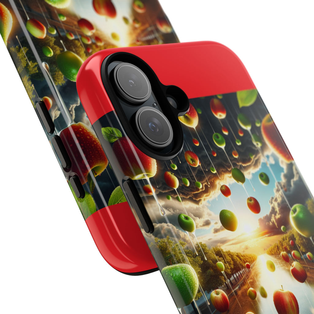 Vibrant Phone Case with Artistic Apple Design, Unique Gift for Art Lovers, Trendy Accessory for Any Occasion, Stylish Smartphone Cover