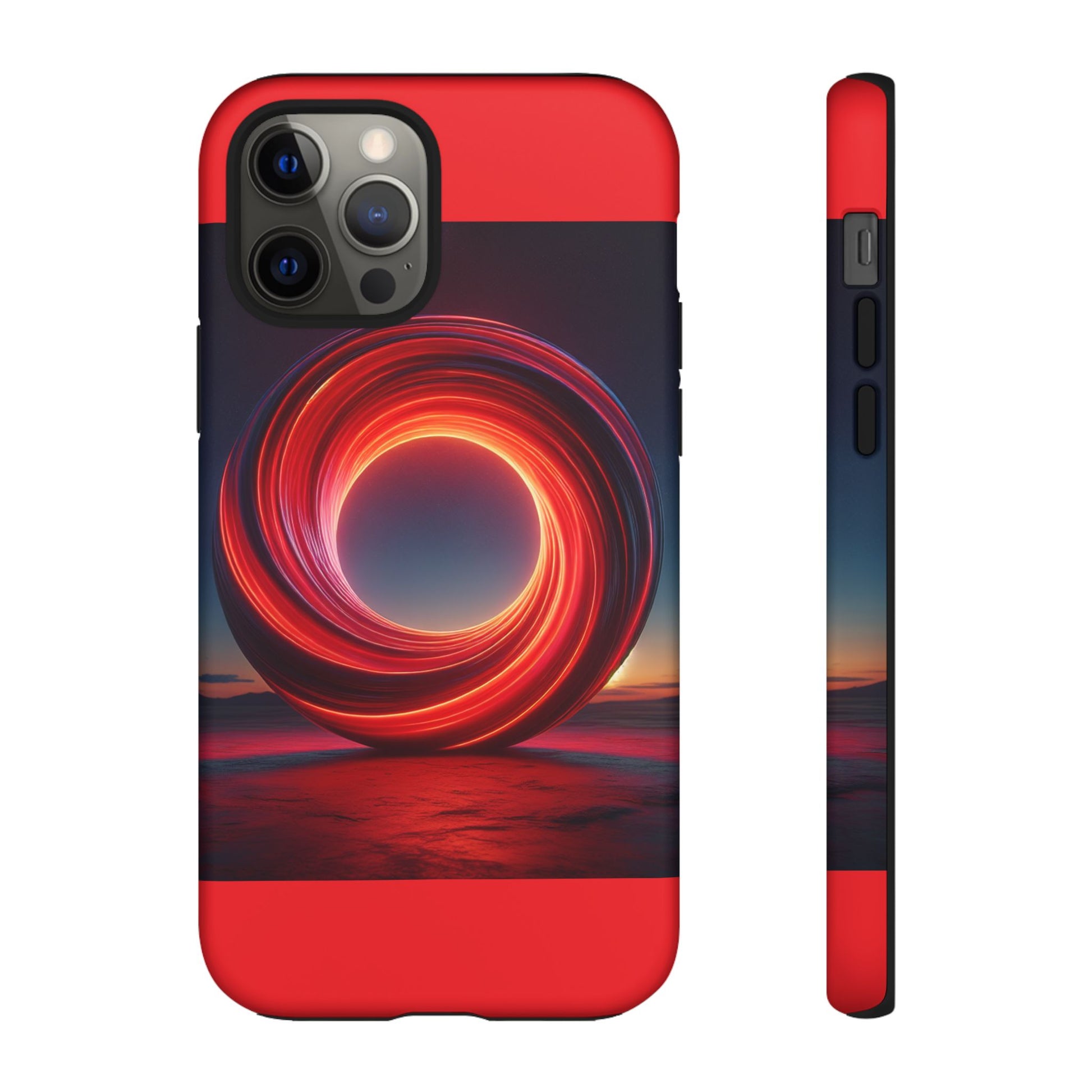 Vibrant Phone Case with Abstract Design, Tough Cases for Tech Lovers, Sleek Protection, Gift for Friends, Customizable Mobile Accessory