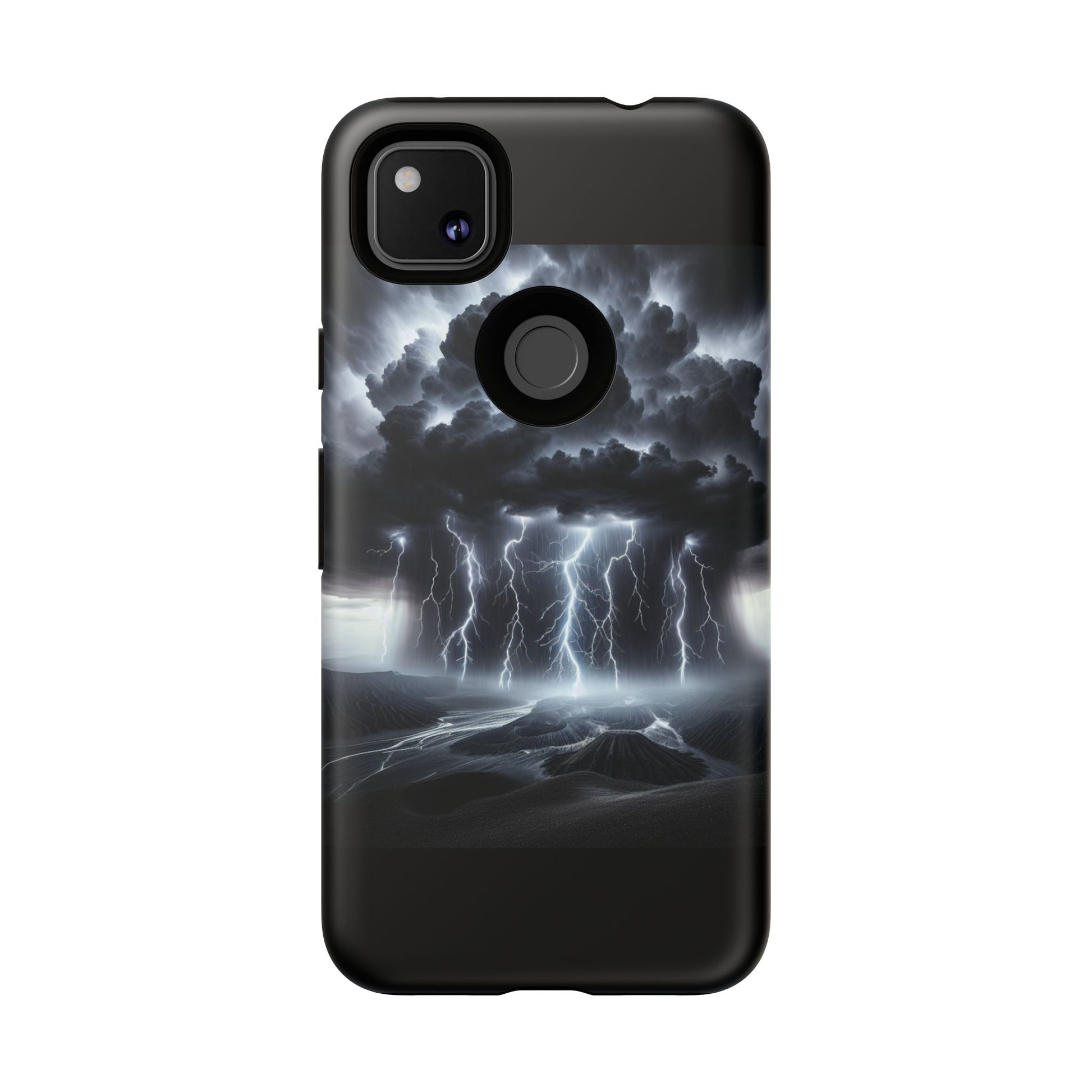 Tough Cases for the Bold: Stormy Thunder Phone Case, Lightning Protection, Durable Cover for Adventurers, Unique Gift for Nature [...]