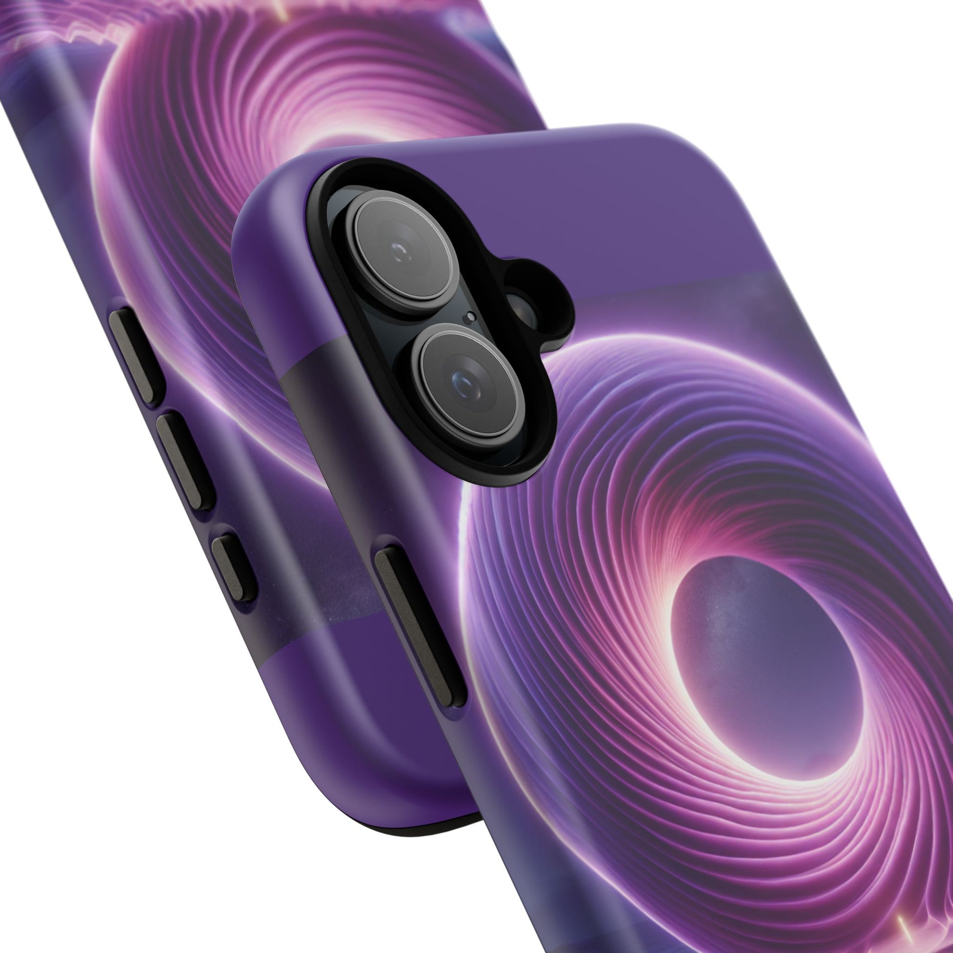 Colorful Phone Case with Swirling Design, Tough Phone Cover, Cosmic Phone Protector, Unique Gift for Tech Lovers, Stylish Smartphone Shell