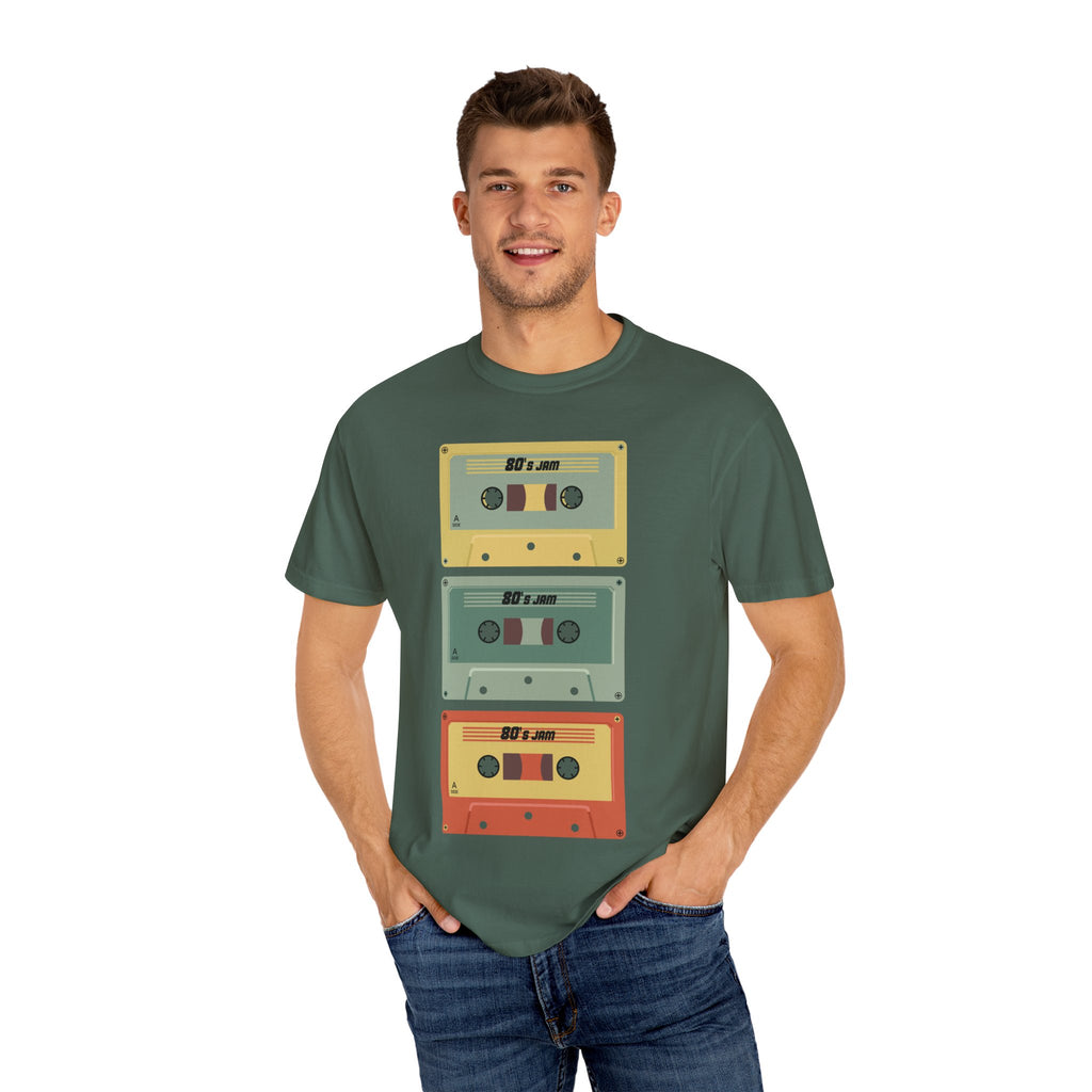 Retro Cassette Tape T-shirt, Vintage Music Tee, 80s Style Shirt, Casual Wear, Music Lover Gift, Unisex Graphic Tee