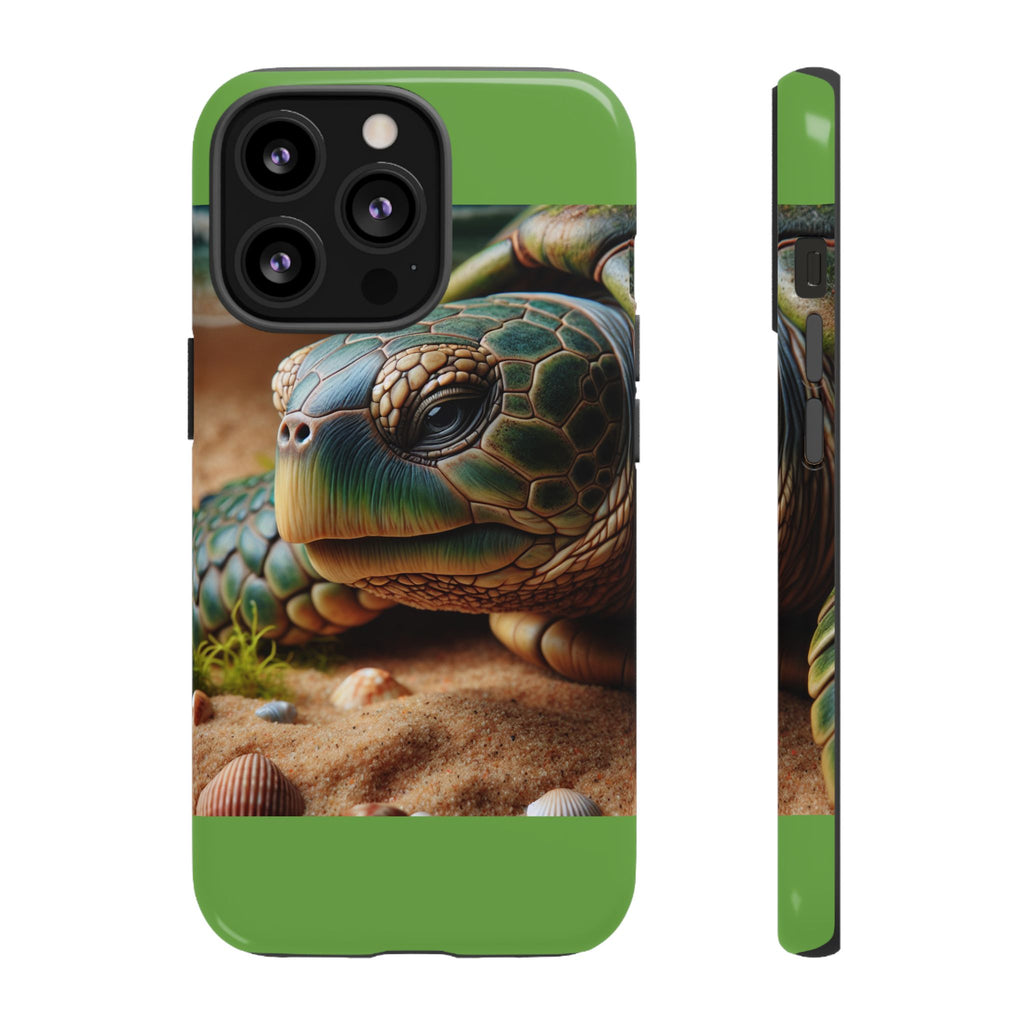 Turtle Phone Case, Sea Life Accessory, Ocean Lover Gift, Nature Inspired Cover, Eco-Friendly Protection