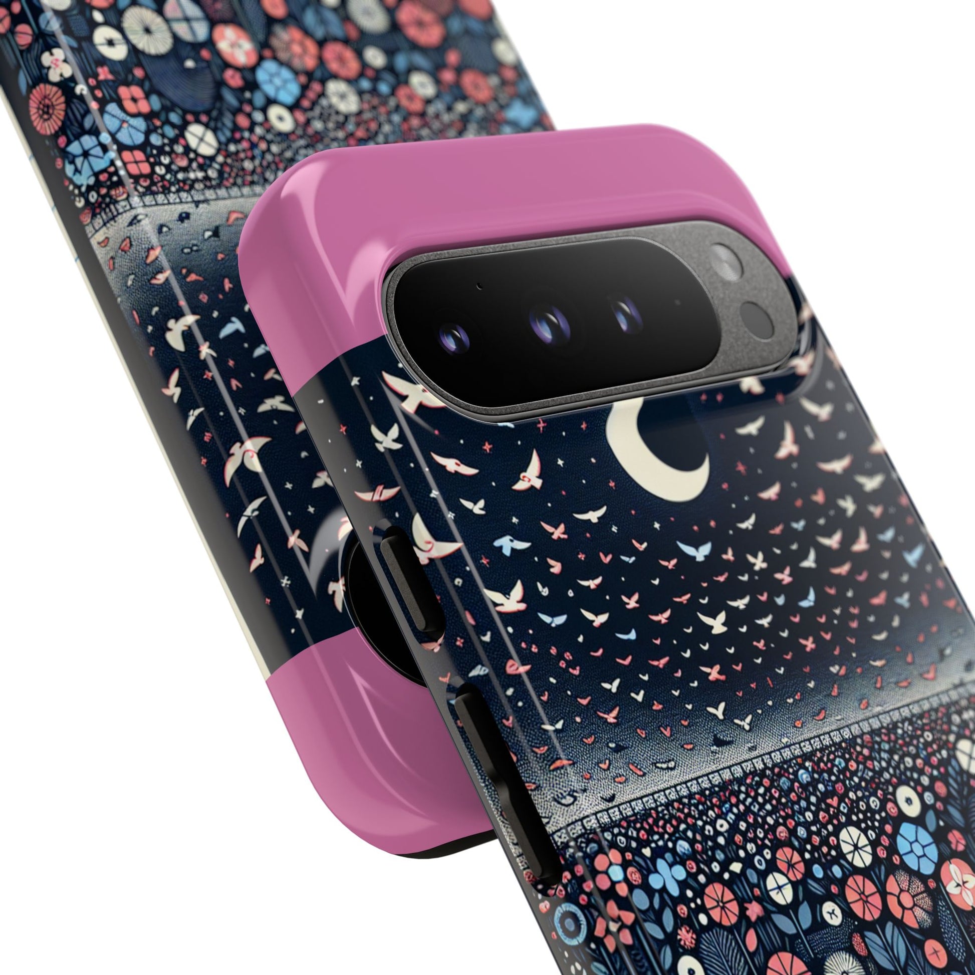 Floral Phone Case, Tough Cases for iPhone, Nature-Inspired Design, Gift for Her, Stylish Protection, Trending Accessory