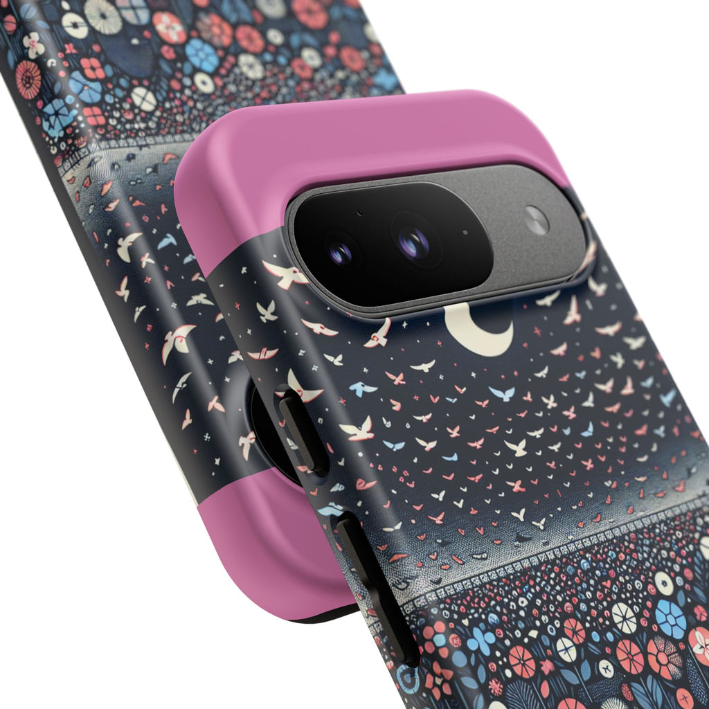 Floral Phone Case, Tough Cases for iPhone, Nature-Inspired Design, Gift for Her, Stylish Protection, Trending Accessory