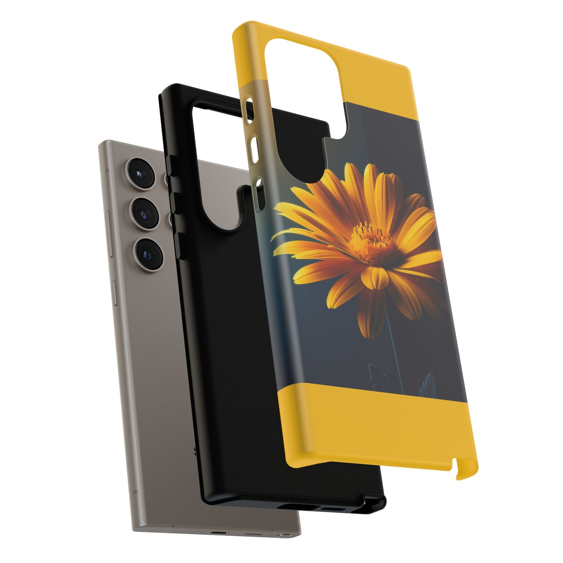 Bright Floral Phone Case | Tough Cases for Nature Lovers, Flower Design, Protective Cover, Gift for Her, Spring Accessories