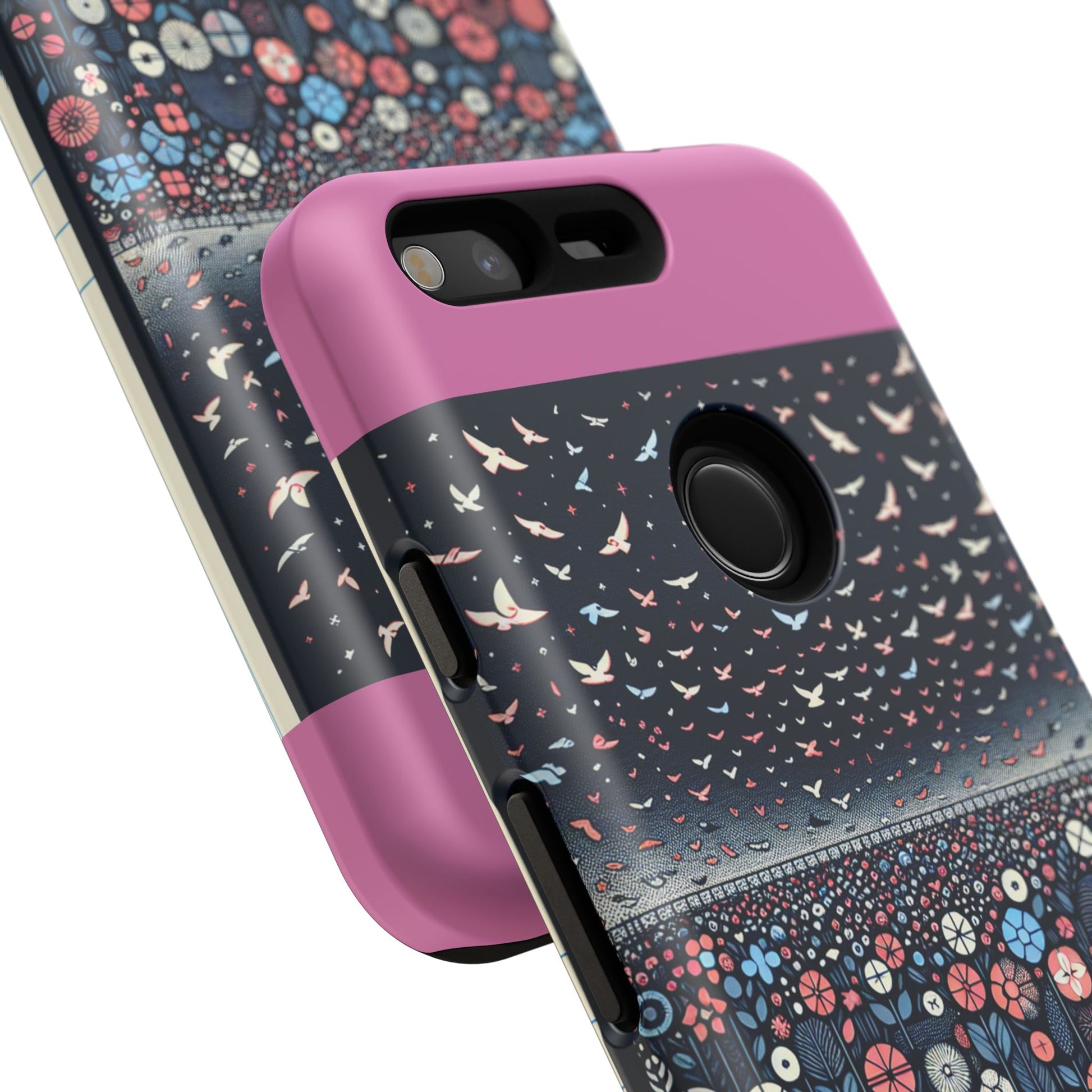 Floral Phone Case, Tough Cases for iPhone, Nature-Inspired Design, Gift for Her, Stylish Protection, Trending Accessory