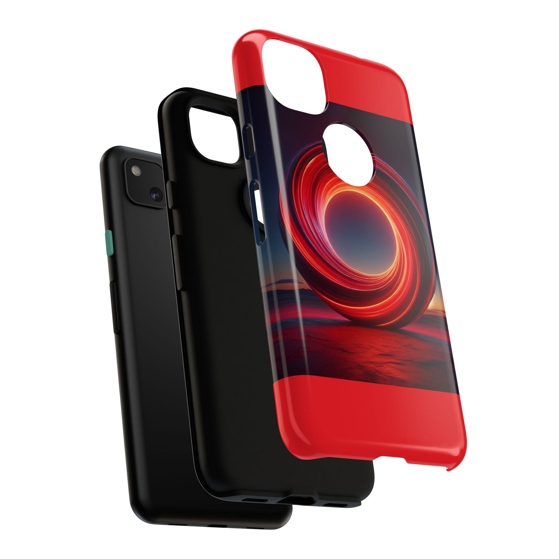 Vibrant Phone Case with Abstract Design, Tough Cases for Tech Lovers, Sleek Protection, Gift for Friends, Customizable Mobile Accessory