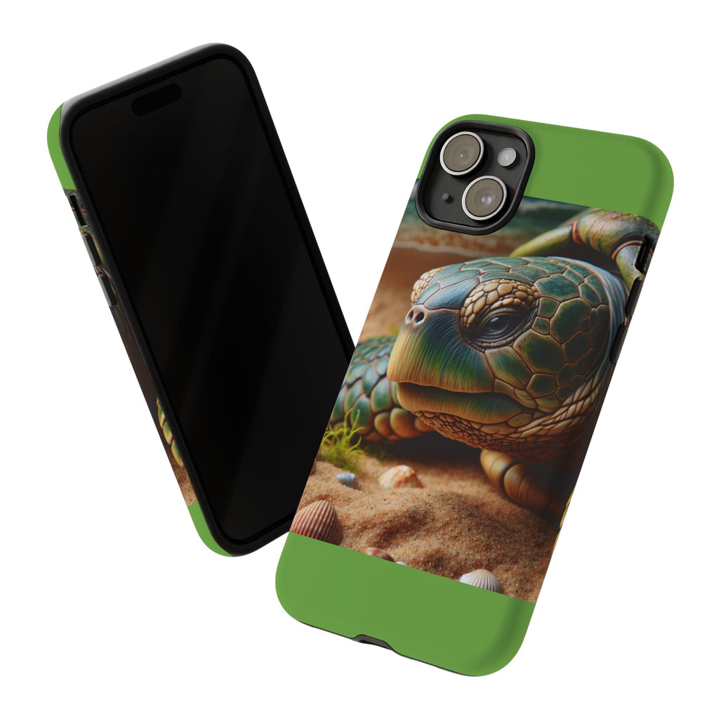 Turtle Phone Case, Sea Life Accessory, Ocean Lover Gift, Nature Inspired Cover, Eco-Friendly Protection