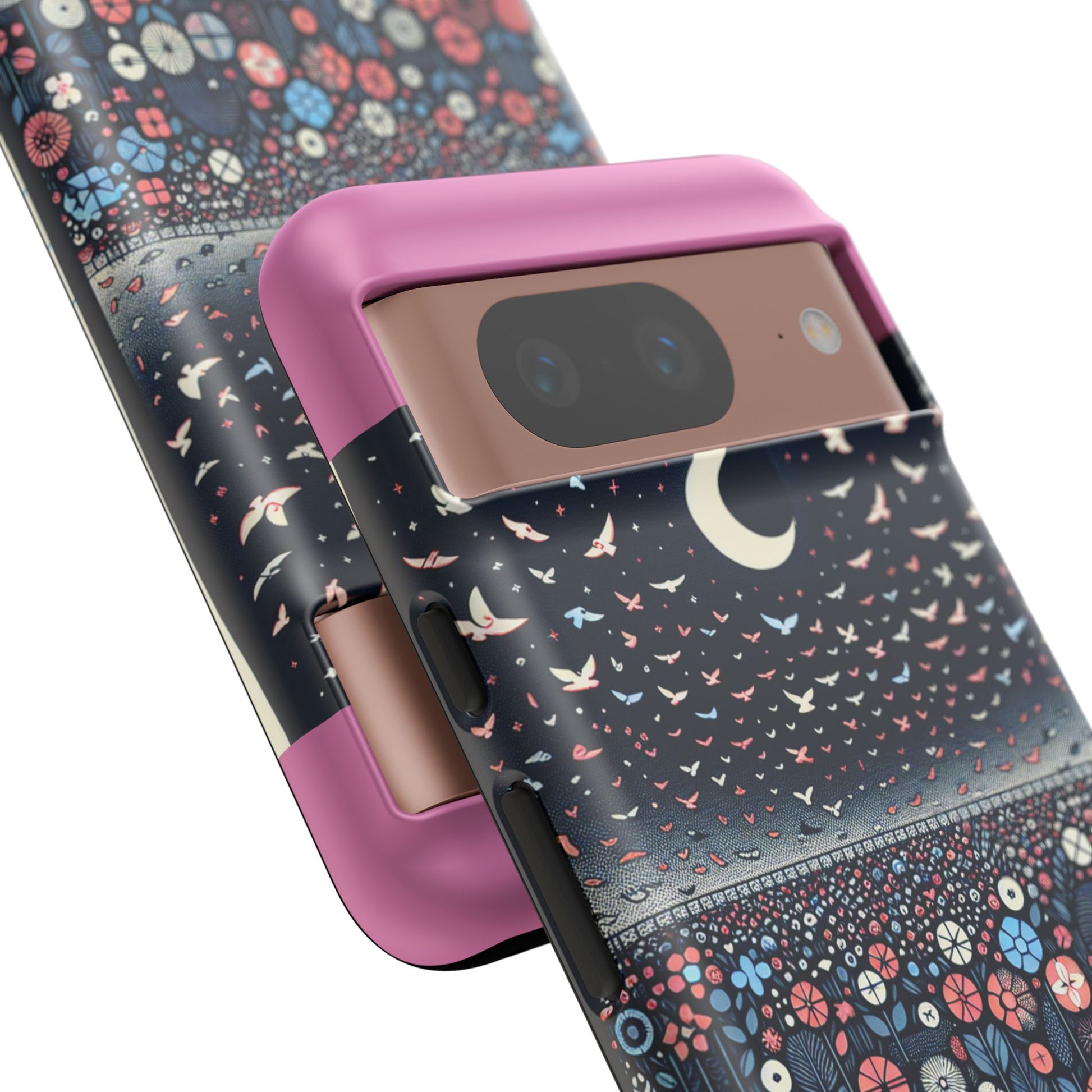 Floral Phone Case, Tough Cases for iPhone, Nature-Inspired Design, Gift for Her, Stylish Protection, Trending Accessory