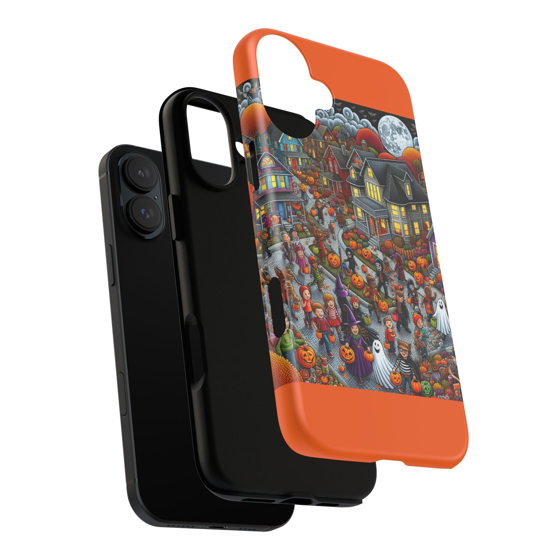 Halloween Phone Case, Tough Cases for Spooky Season, Fall Decor, Trick or Treat, Pumpkin Lovers, Ghost Design