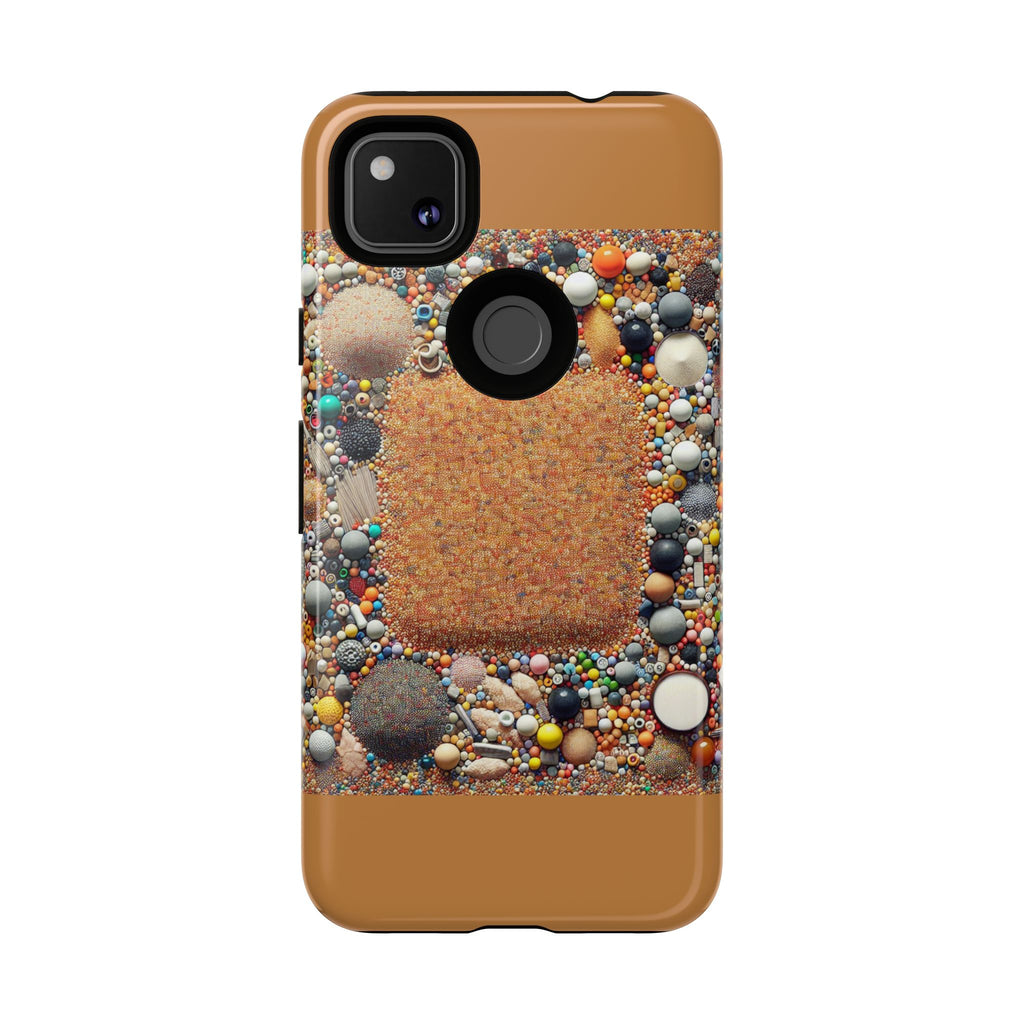 Colorful Phone Case with Unique Texture, Tough Case, Phone Accessory, Trendy Design, Gift for Tech Lovers, Durable Protection