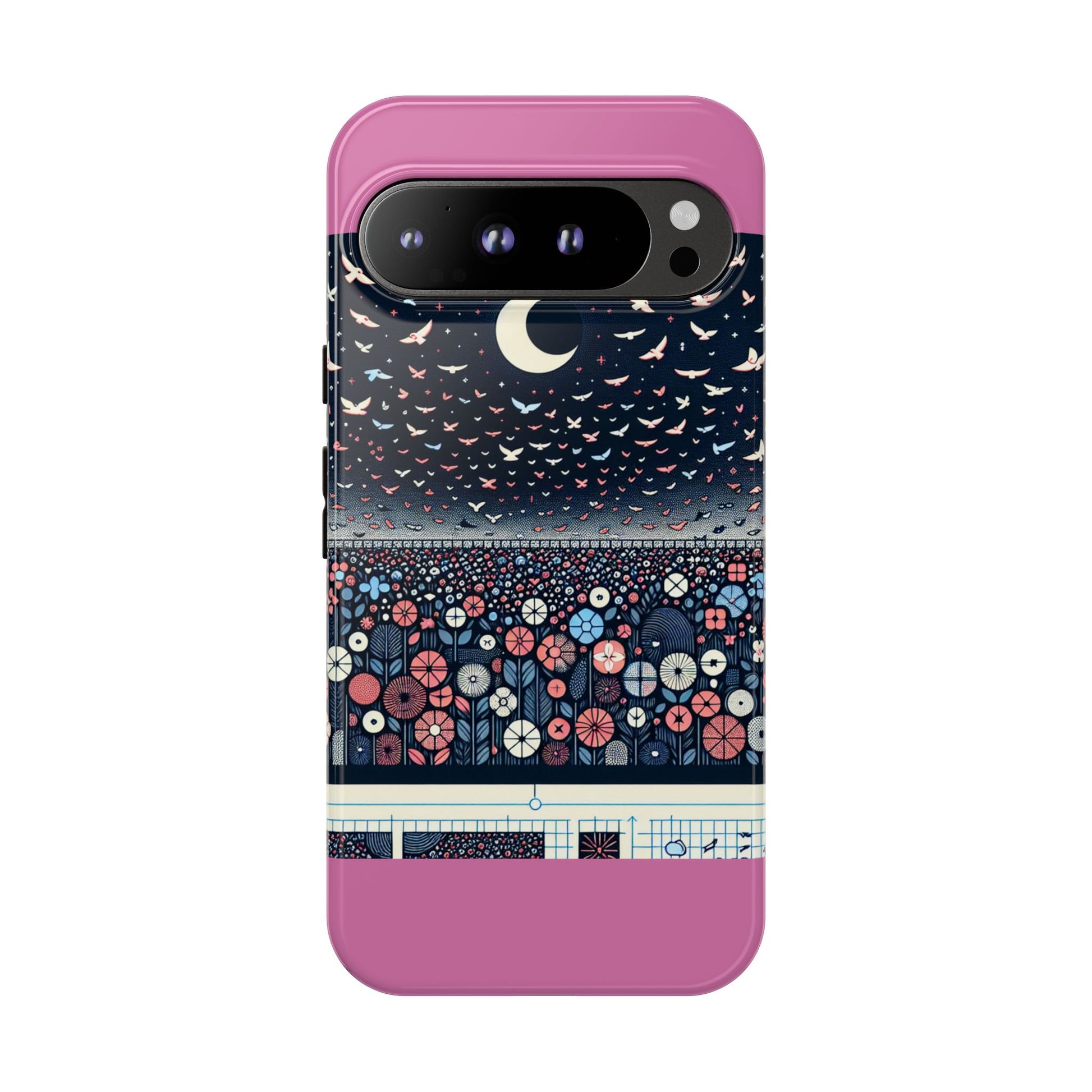 Floral Phone Case, Tough Cases for iPhone, Nature-Inspired Design, Gift for Her, Stylish Protection, Trending Accessory