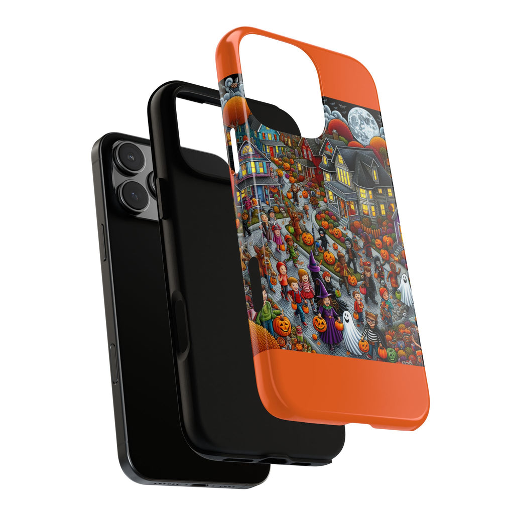 Halloween Phone Case, Tough Cases for Spooky Season, Fall Decor, Trick or Treat, Pumpkin Lovers, Ghost Design