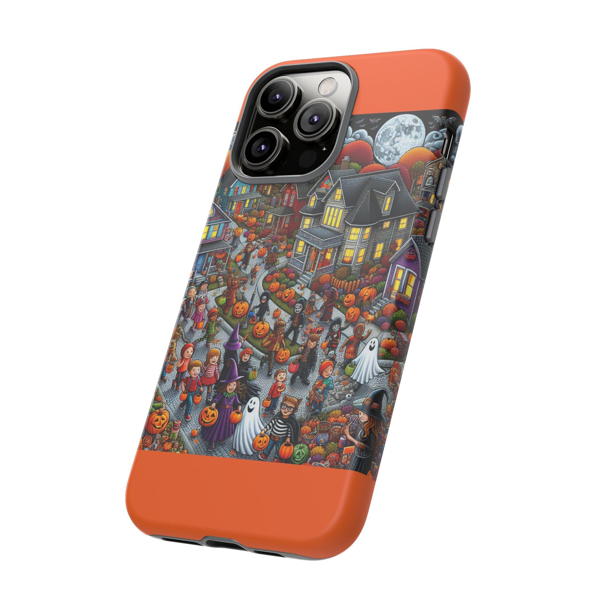 Halloween Phone Case, Tough Cases for Spooky Season, Fall Decor, Trick or Treat, Pumpkin Lovers, Ghost Design
