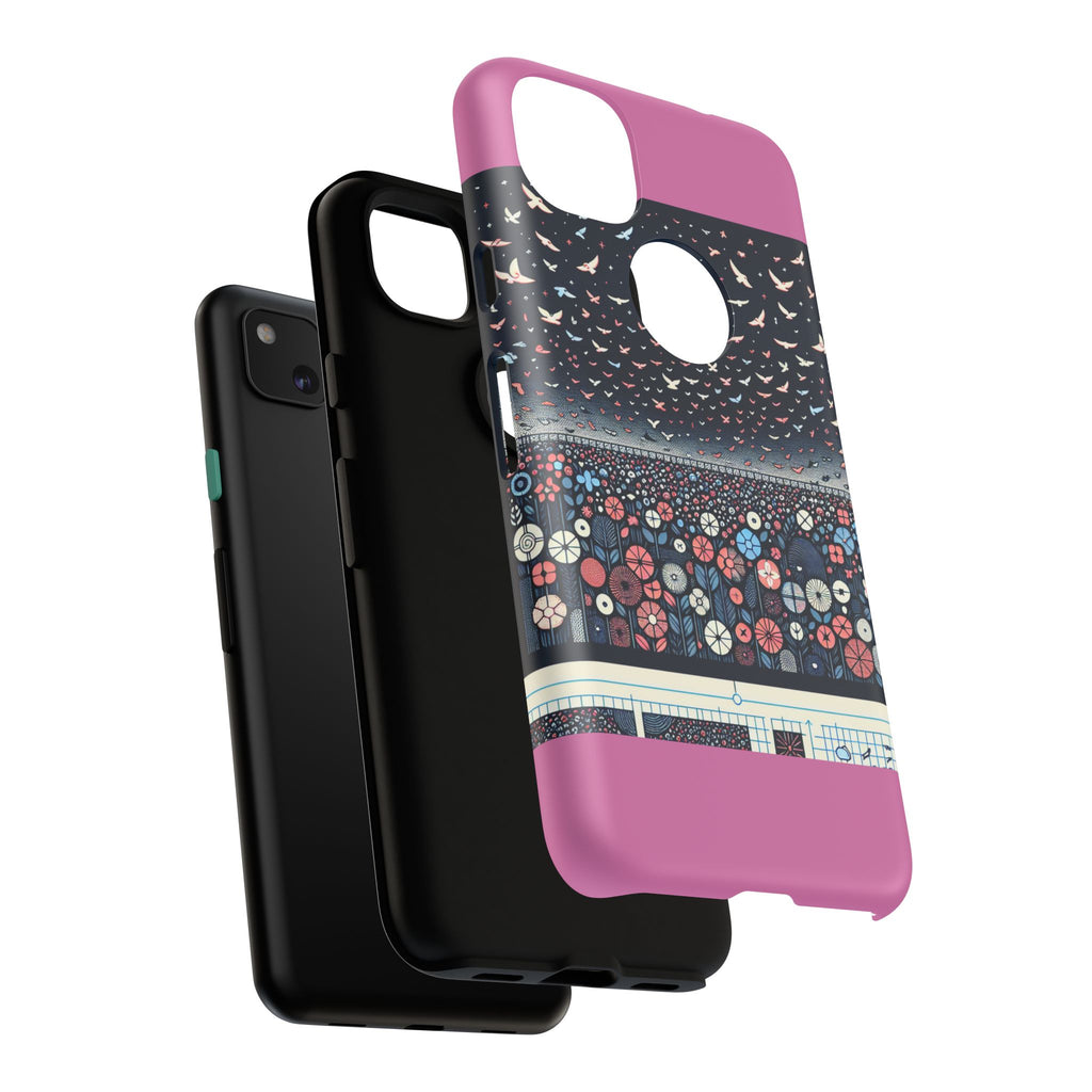 Floral Phone Case, Tough Cases for iPhone, Nature-Inspired Design, Gift for Her, Stylish Protection, Trending Accessory