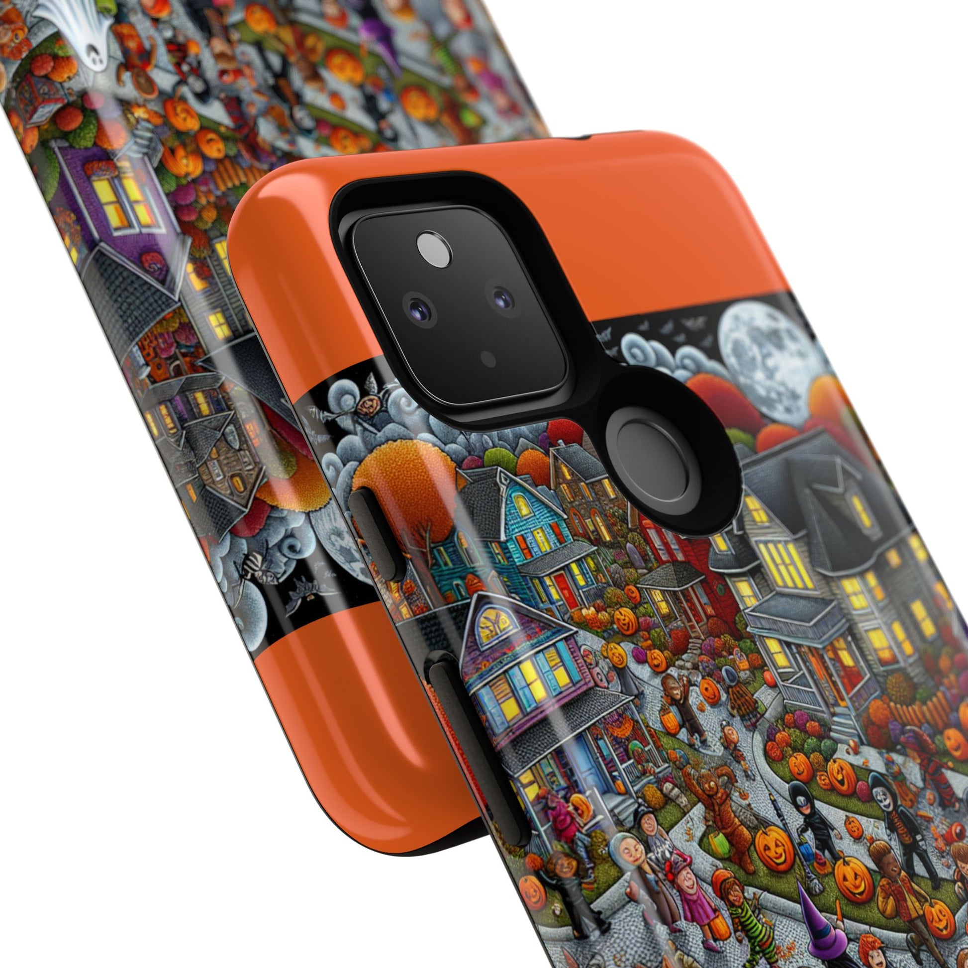 Halloween Phone Case, Tough Cases for Spooky Season, Fall Decor, Trick or Treat, Pumpkin Lovers, Ghost Design