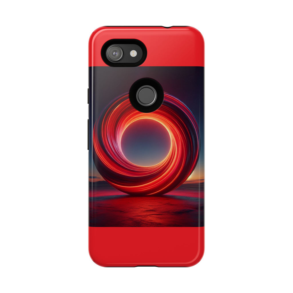 Vibrant Phone Case with Abstract Design, Tough Cases for Tech Lovers, Sleek Protection, Gift for Friends, Customizable Mobile Accessory