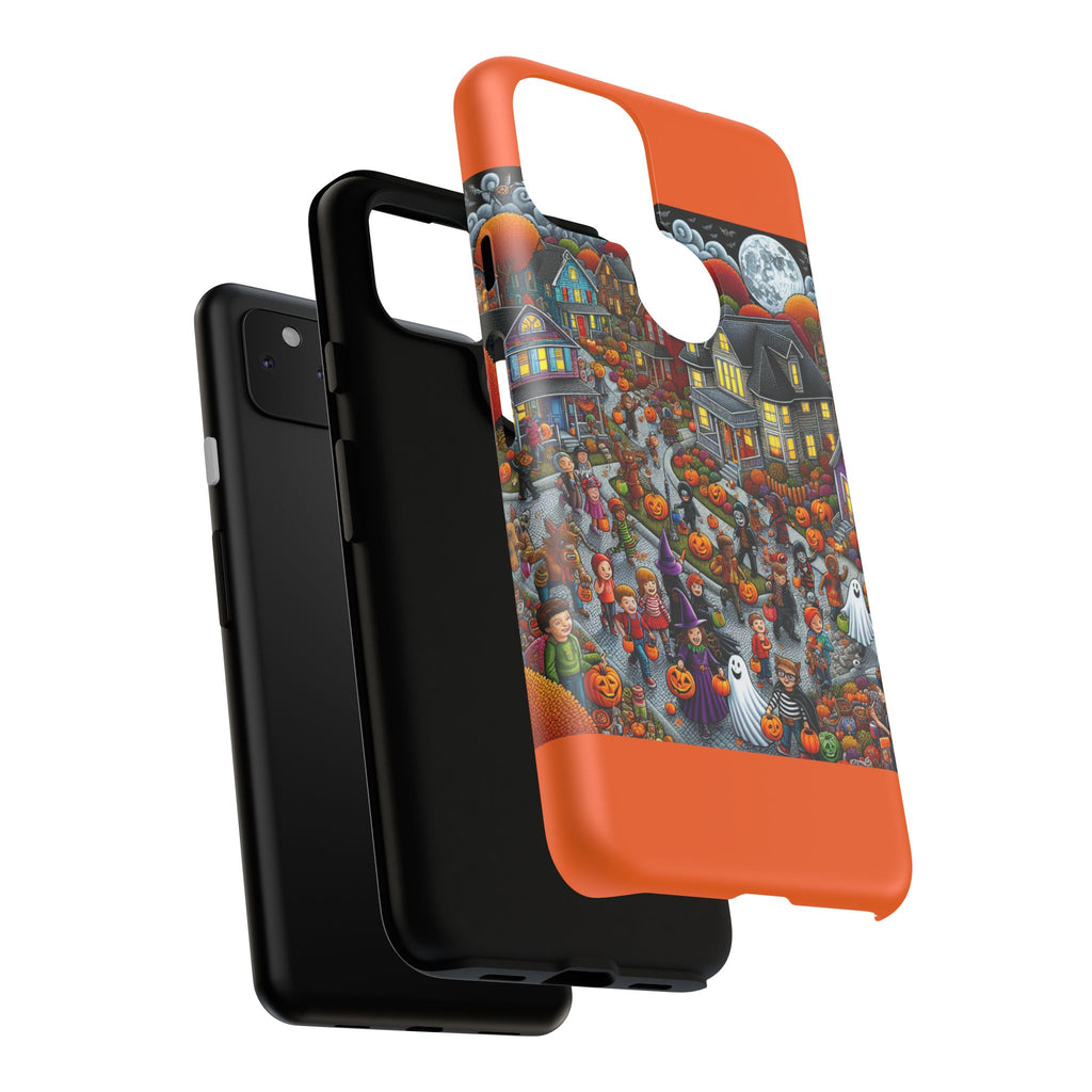 Halloween Phone Case, Tough Cases for Spooky Season, Fall Decor, Trick or Treat, Pumpkin Lovers, Ghost Design