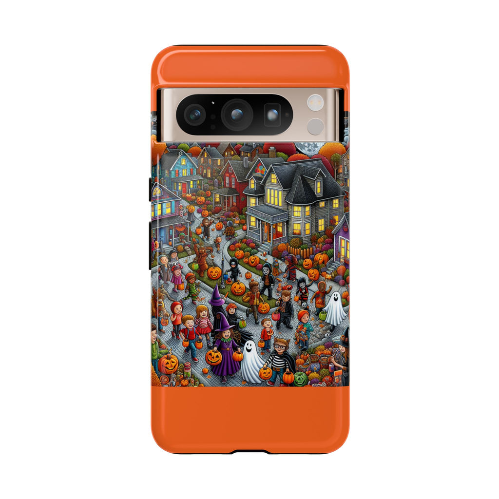 Halloween Phone Case, Tough Cases for Spooky Season, Fall Decor, Trick or Treat, Pumpkin Lovers, Ghost Design