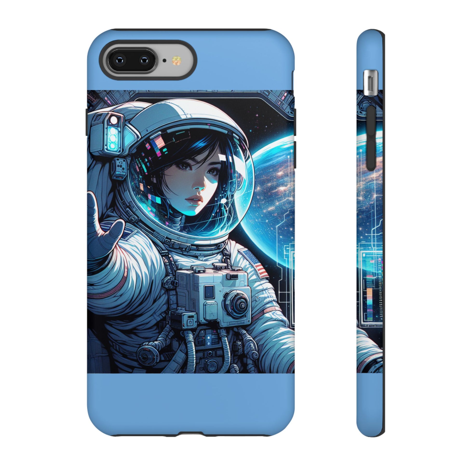 Astronaut Phone Case, Space-Themed Tough Case, Unique Gift for Science Lovers, Trendy Protection for Smartphones, Cool Tech Accessories