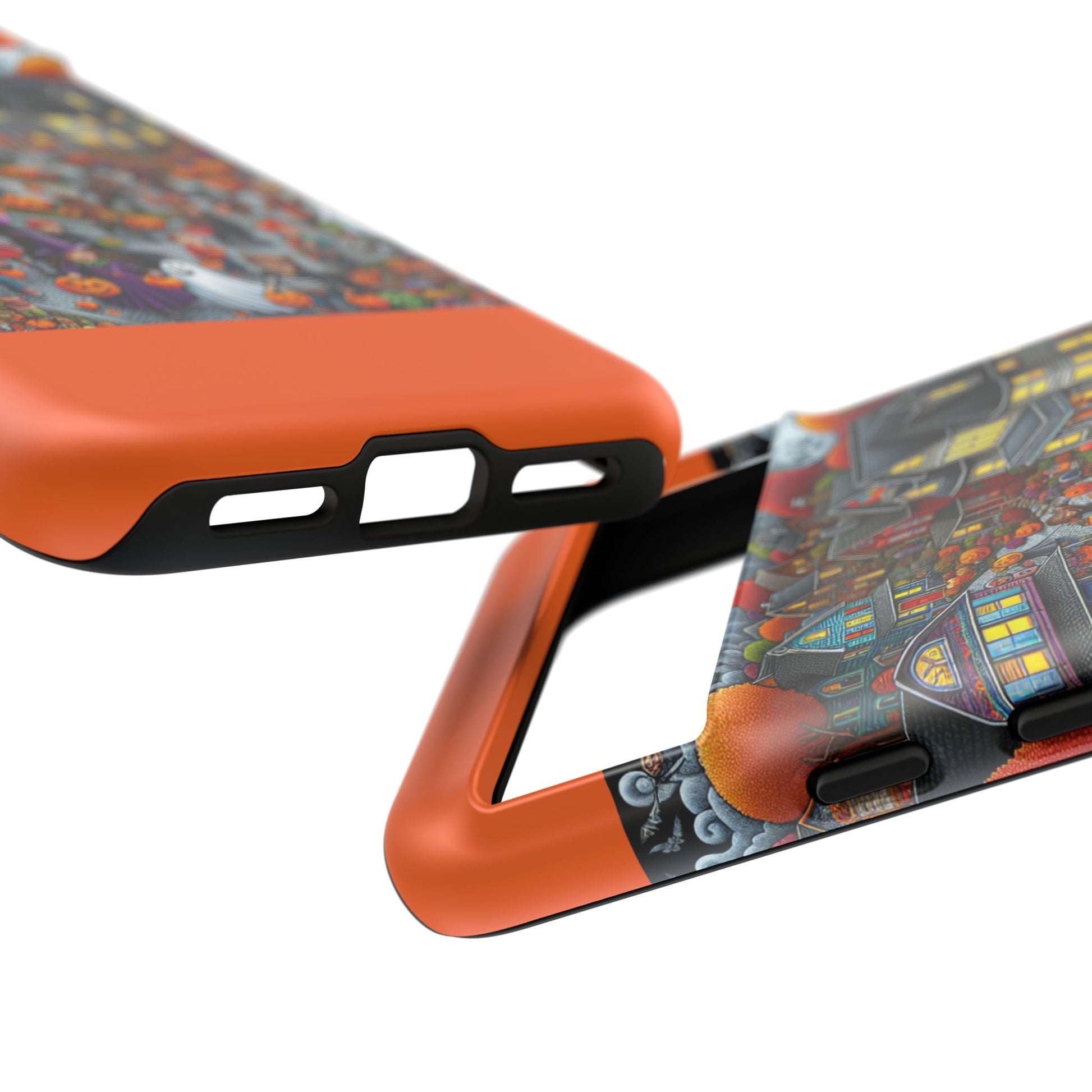 Halloween Phone Case, Tough Cases for Spooky Season, Fall Decor, Trick or Treat, Pumpkin Lovers, Ghost Design