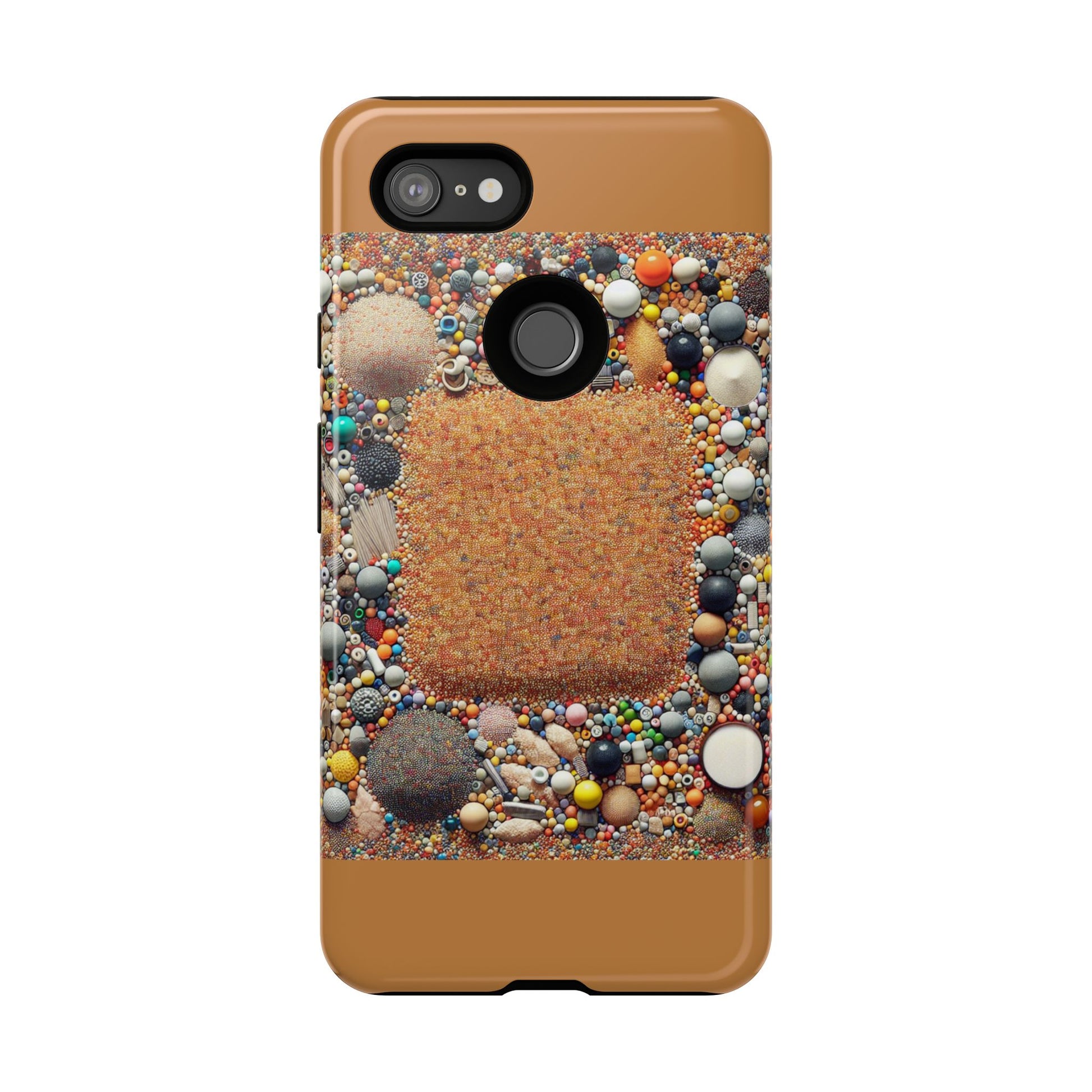 Colorful Phone Case with Unique Texture, Tough Case, Phone Accessory, Trendy Design, Gift for Tech Lovers, Durable Protection