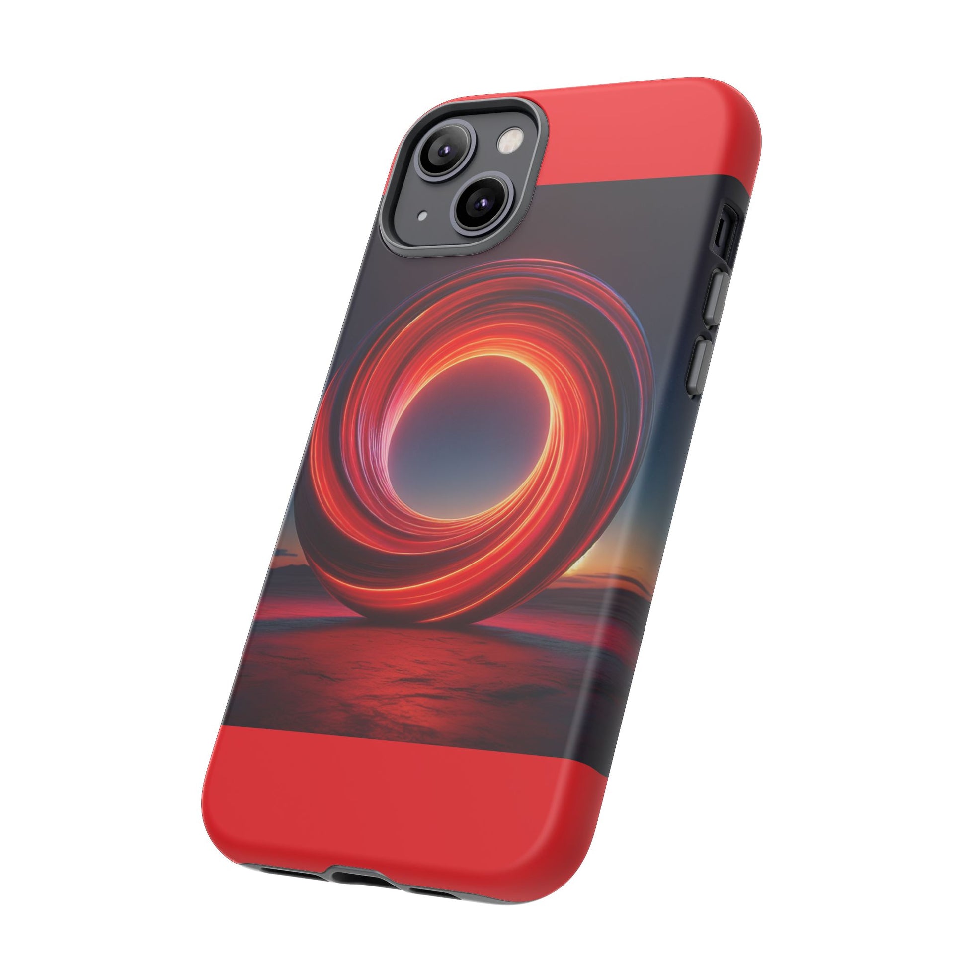 Vibrant Phone Case with Abstract Design, Tough Cases for Tech Lovers, Sleek Protection, Gift for Friends, Customizable Mobile Accessory