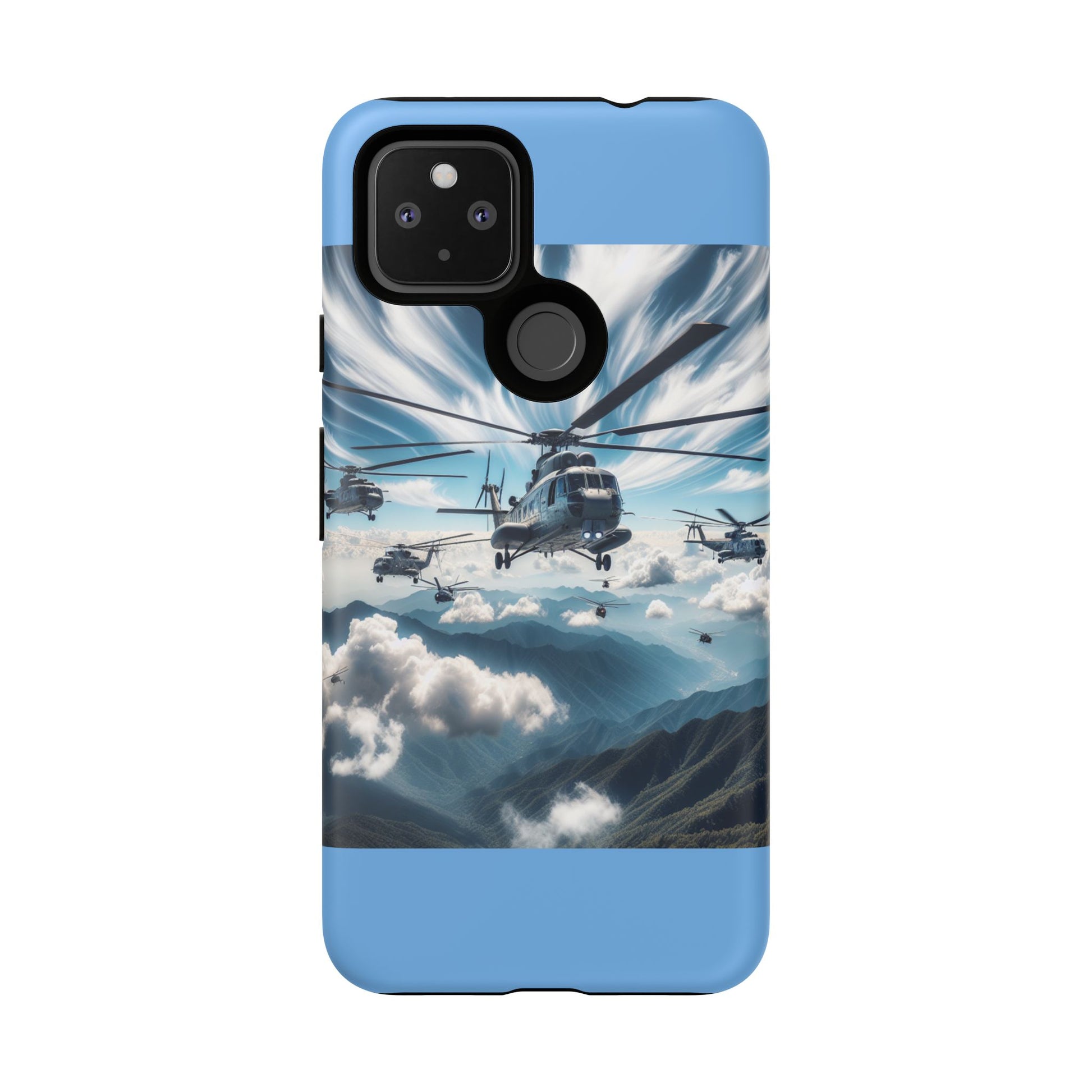 Tough Cases - Helicopter Design Phone Case, Military Style Cover, Unique Gift for Aviation Lovers, Durable Phone Protector, Hobbyist [...]