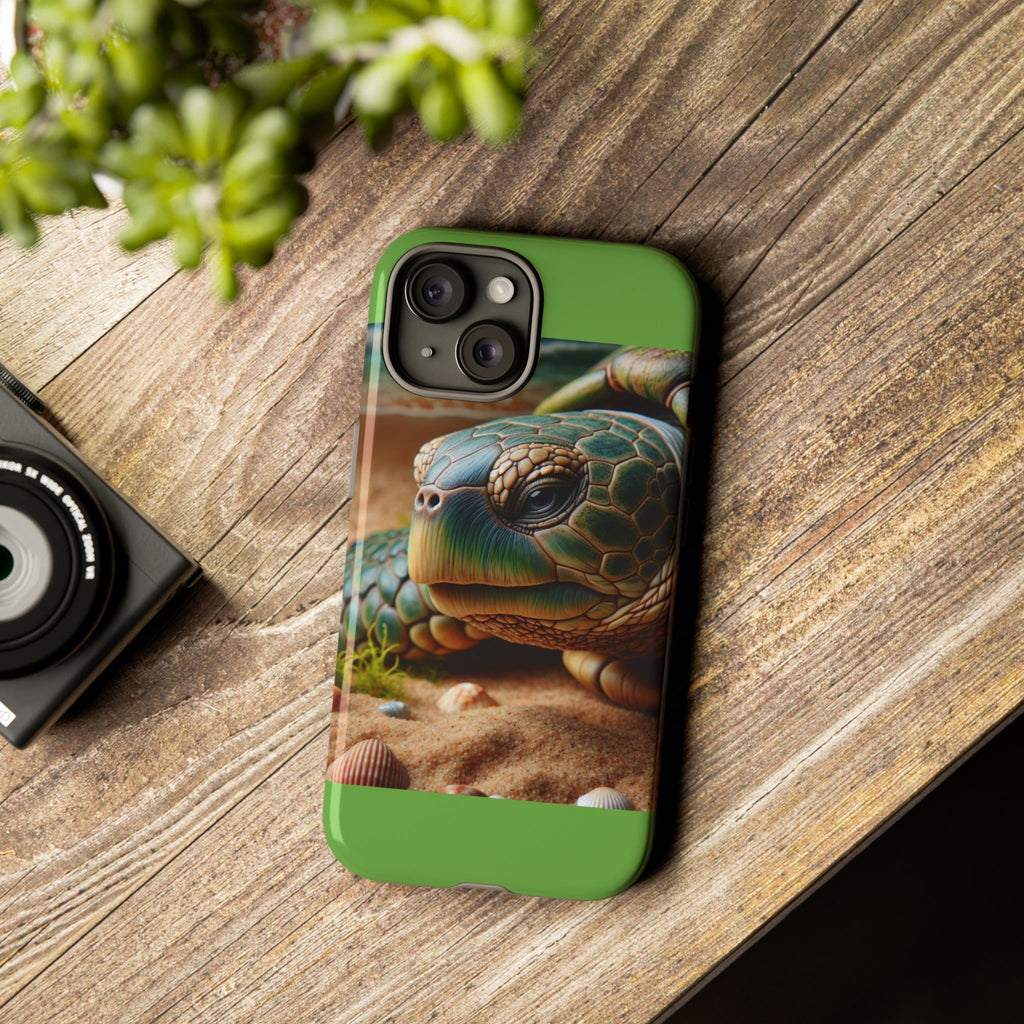 Turtle Phone Case, Sea Life Accessory, Ocean Lover Gift, Nature Inspired Cover, Eco-Friendly Protection