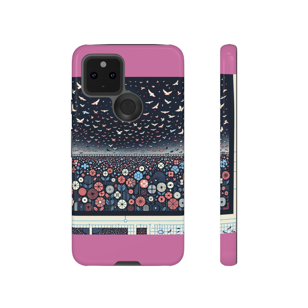 Floral Phone Case, Tough Cases for iPhone, Nature-Inspired Design, Gift for Her, Stylish Protection, Trending Accessory