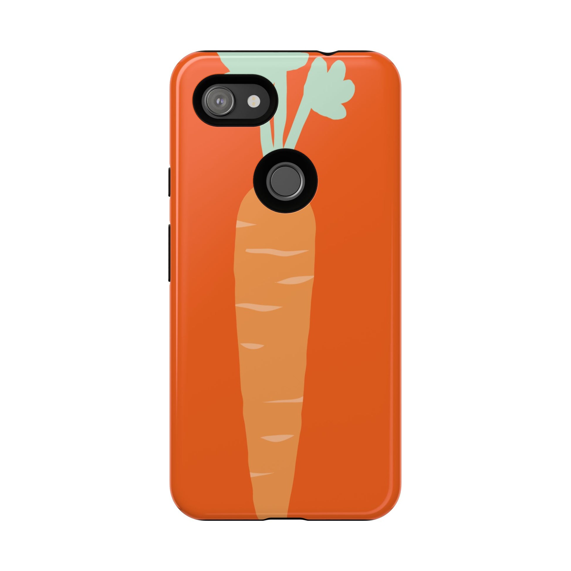 Tough Cases Carrot Phone Case, Cute Smartphone Cover, Fun Gift for Garden Lovers, Fall Decor, Vegan Accessories, Colorful Case