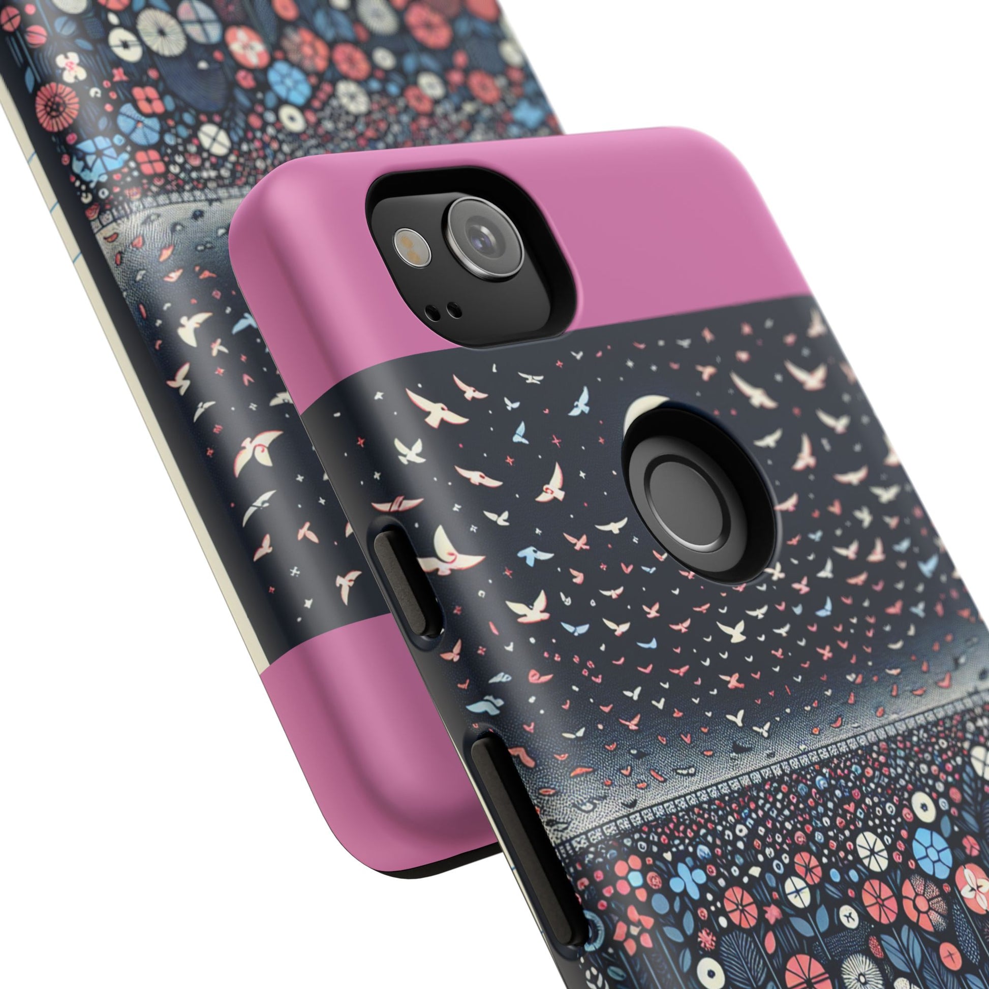 Floral Phone Case, Tough Cases for iPhone, Nature-Inspired Design, Gift for Her, Stylish Protection, Trending Accessory
