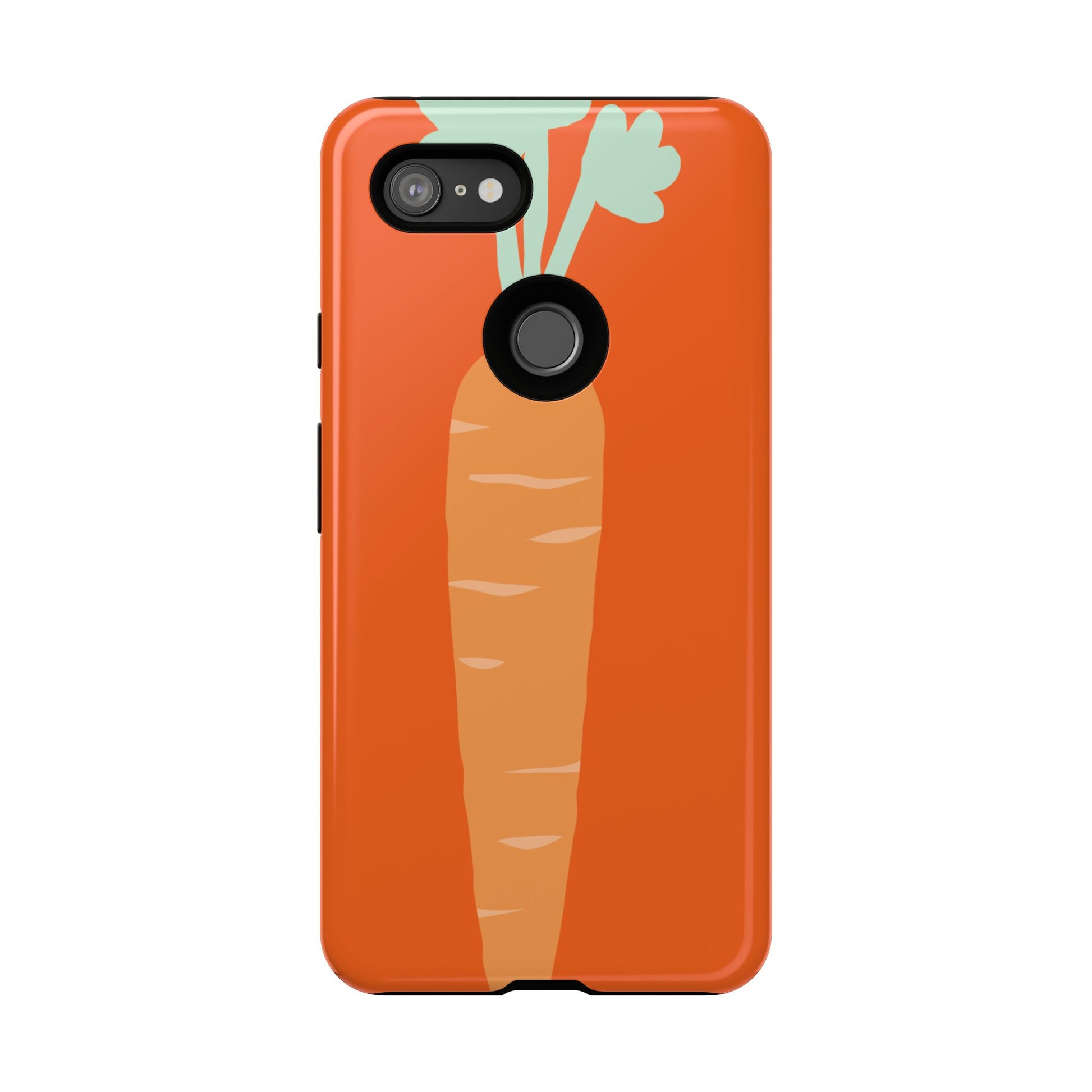 Tough Cases Carrot Phone Case, Cute Smartphone Cover, Fun Gift for Garden Lovers, Fall Decor, Vegan Accessories, Colorful Case