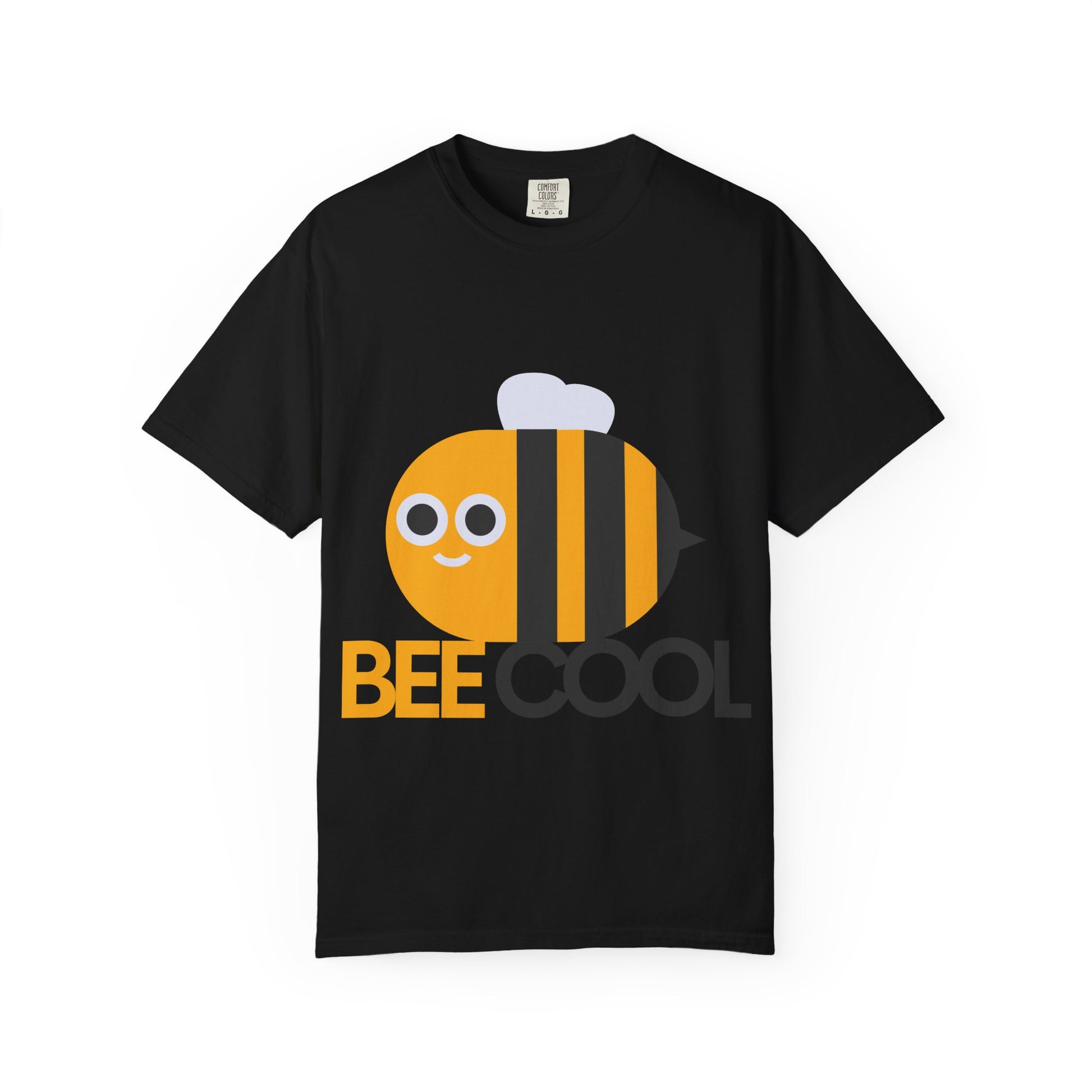 Bee Cool Unisex Garment-Dyed T-shirt | Trendy Tee for Kids and Adults, Cute Gift for Summer, Birthday, Bee Lovers
