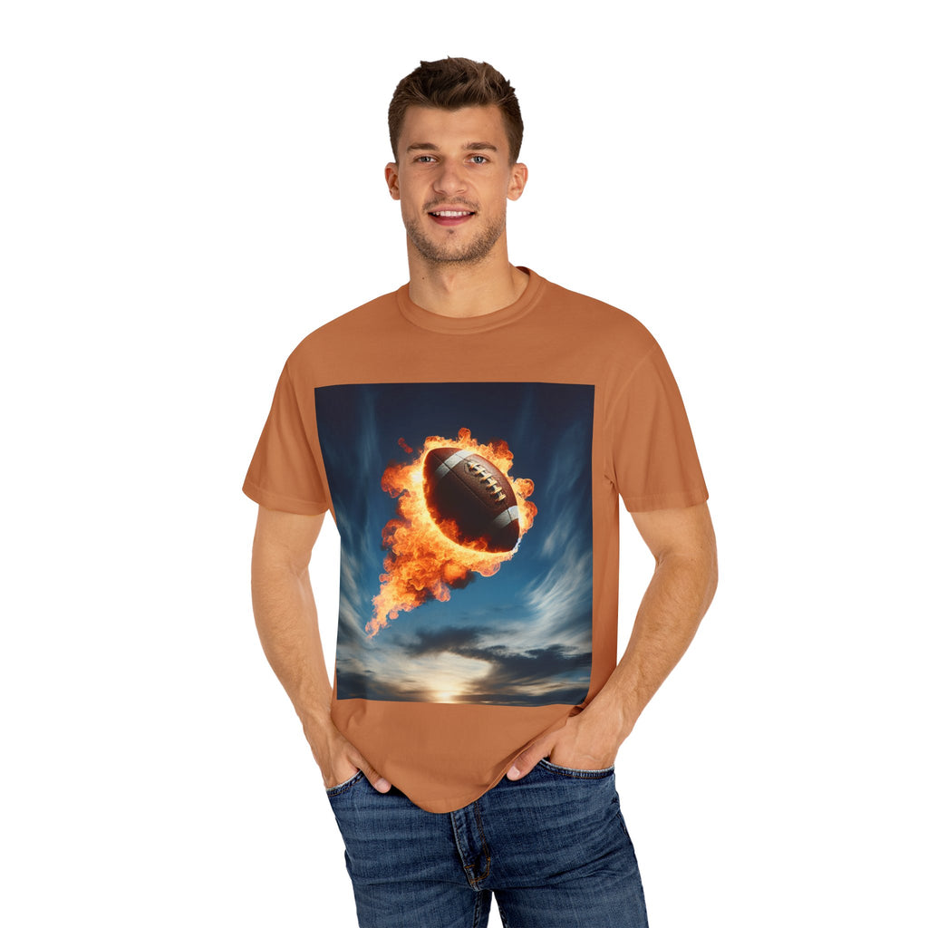 Fireball Football T-Shirt for Sports Fans