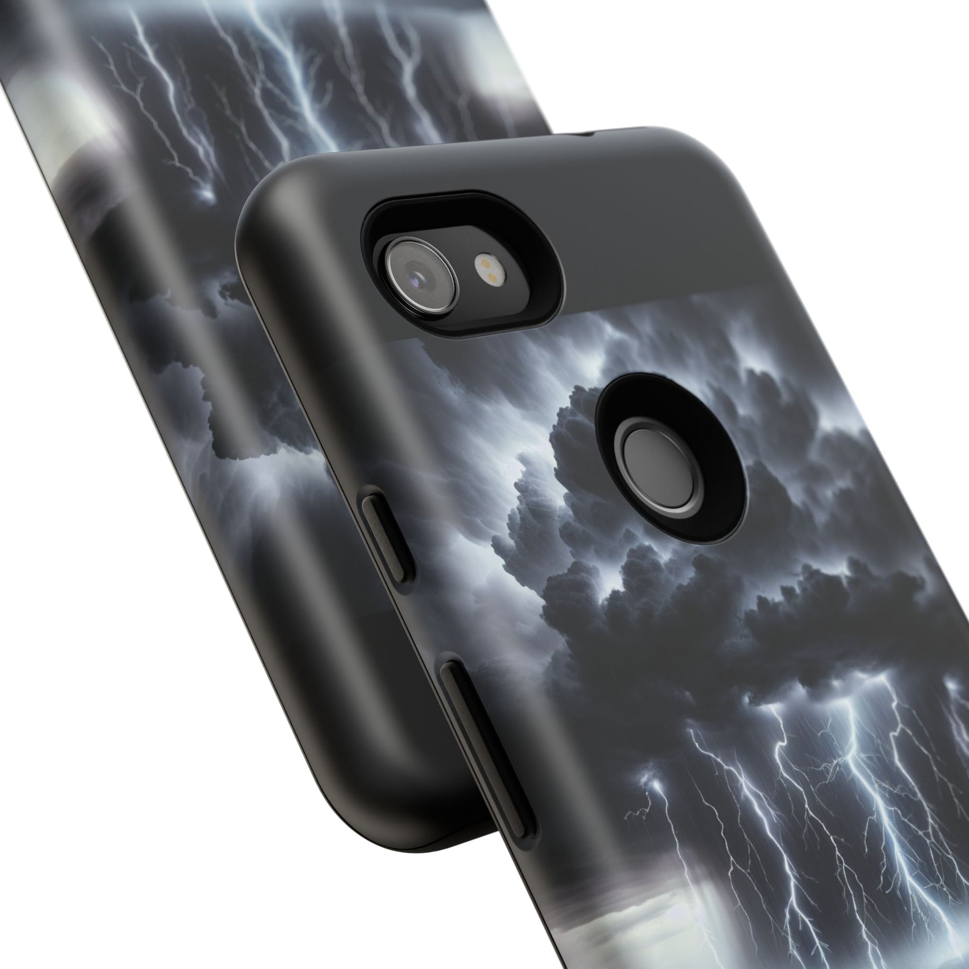 Tough Cases for the Bold: Stormy Thunder Phone Case, Lightning Protection, Durable Cover for Adventurers, Unique Gift for Nature [...]