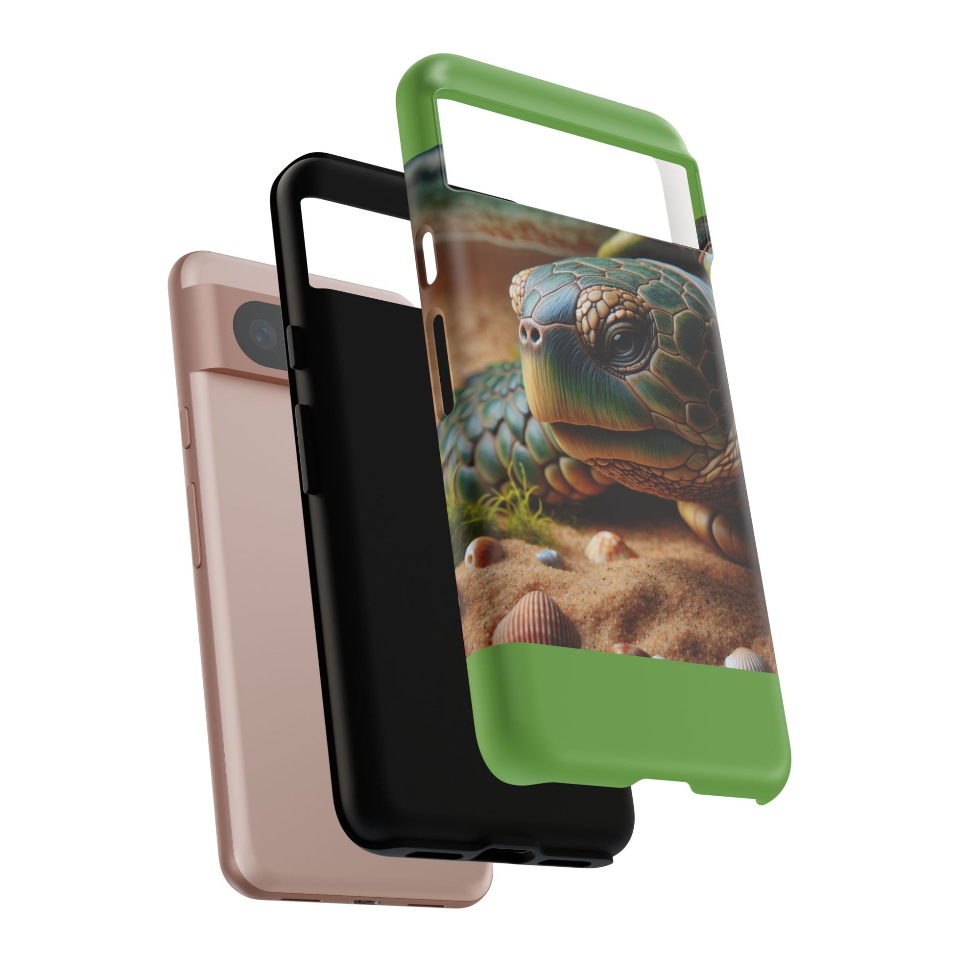 Turtle Phone Case, Sea Life Accessory, Ocean Lover Gift, Nature Inspired Cover, Eco-Friendly Protection