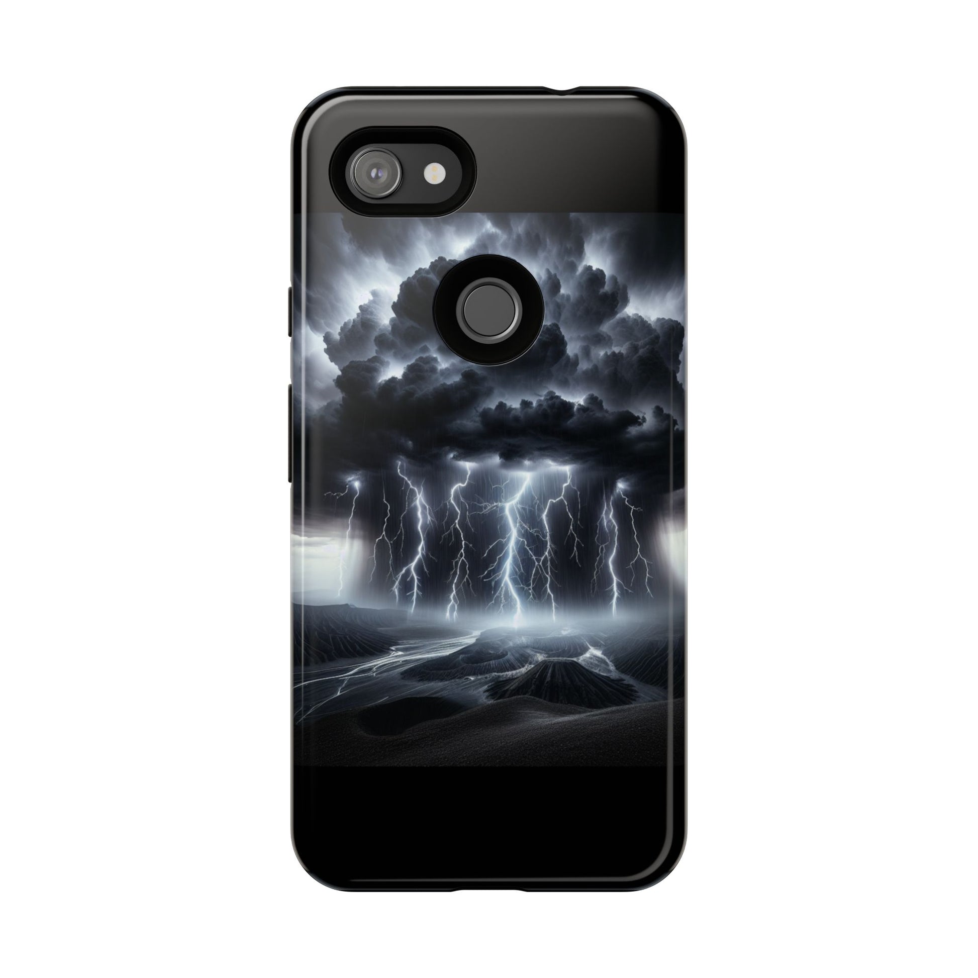 Tough Cases for the Bold: Stormy Thunder Phone Case, Lightning Protection, Durable Cover for Adventurers, Unique Gift for Nature [...]