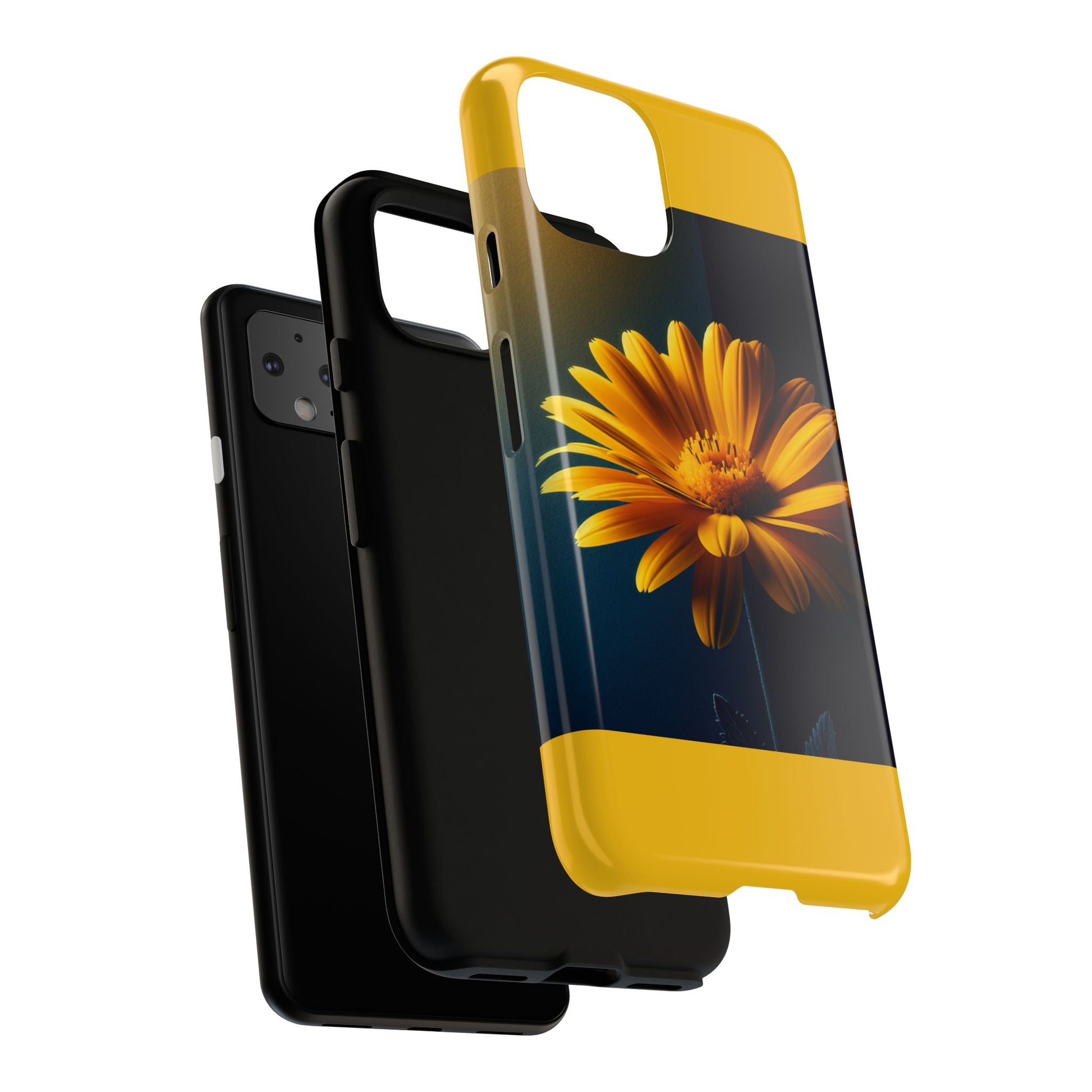 Bright Floral Phone Case | Tough Cases for Nature Lovers, Flower Design, Protective Cover, Gift for Her, Spring Accessories