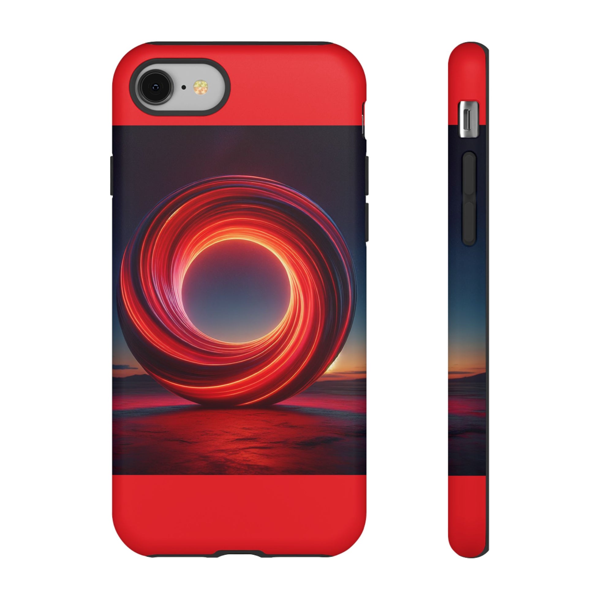 Vibrant Phone Case with Abstract Design, Tough Cases for Tech Lovers, Sleek Protection, Gift for Friends, Customizable Mobile Accessory